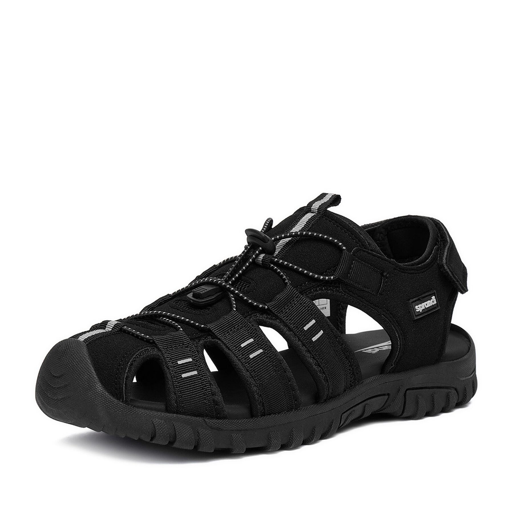 sprandi Sprandi Herren-Sandalen Schwarz Sandale