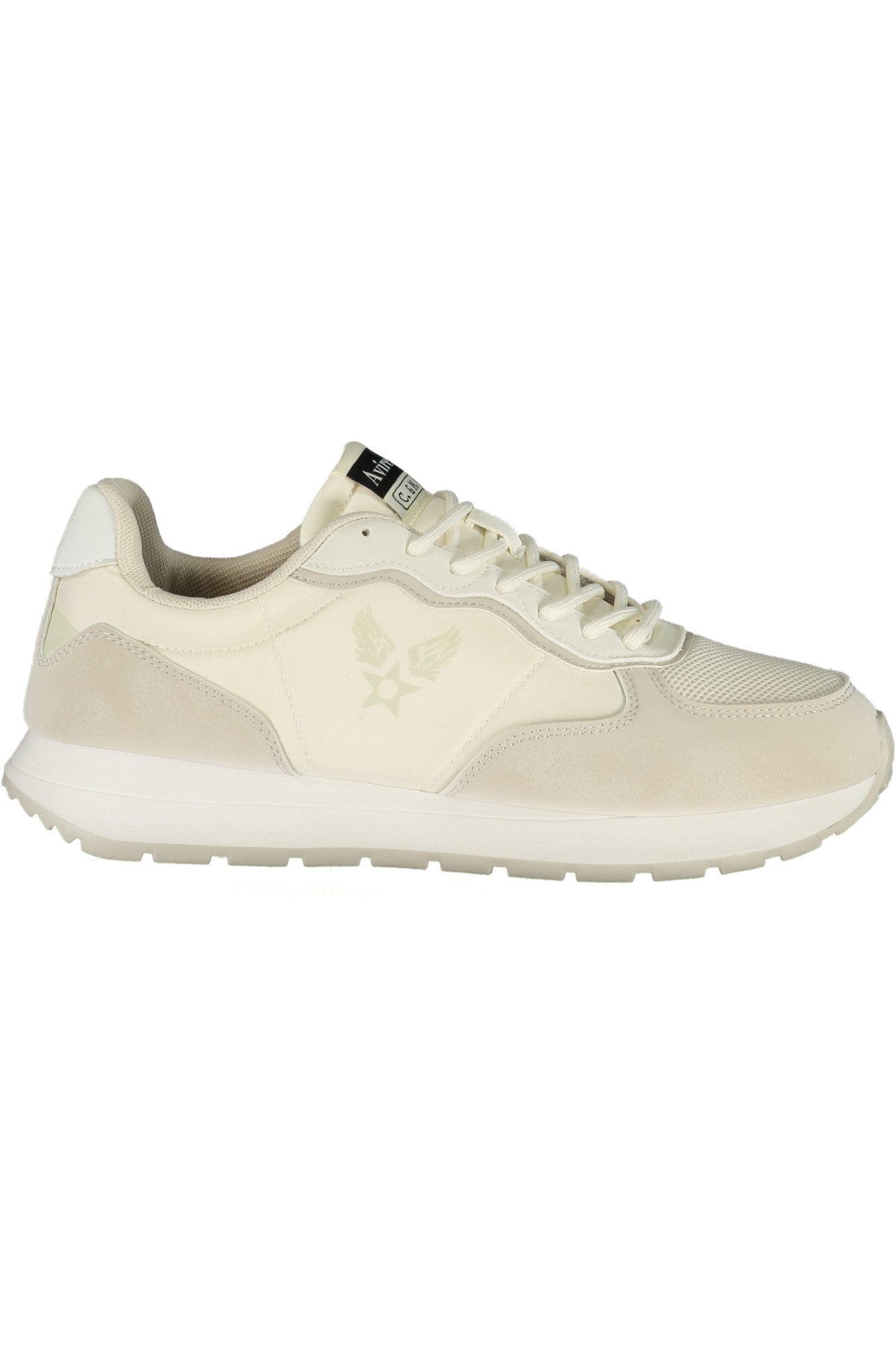 AVX AVIREX DEPT Sneaker Weiße Herrensportschuhe mit Schnürsenkeln und