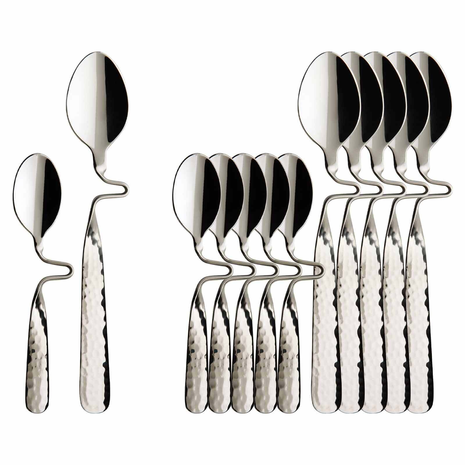 Villeroy & Boch Kaffeelöffel NewWave Caffè Spoon Kaffee- & Espresso-Löffel (12 Stück)