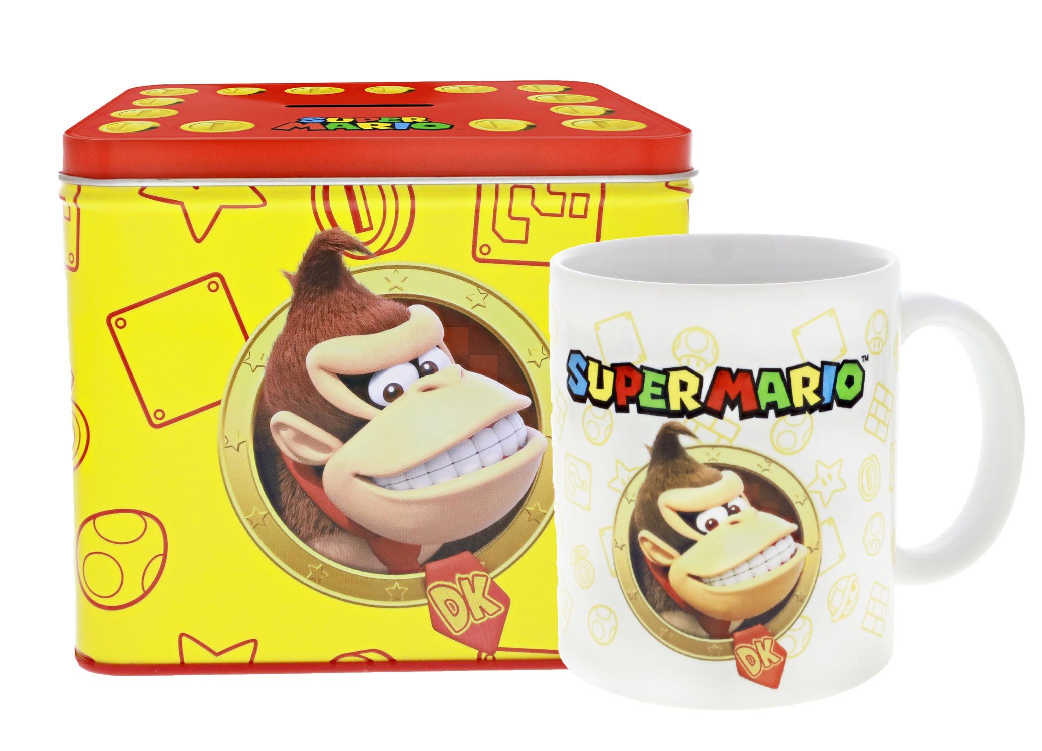 Nintendo Spardose Nintendo Donkey Kong Von Super Mario Tasse Cup Becher mit Spardose Mün