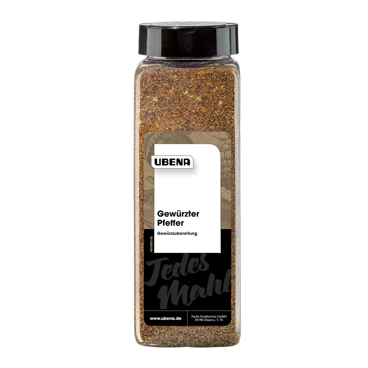 UBENA Gewürz, Ubena Gewürzter Pfeffer Gewürzzubereitung aromatische Note 500g