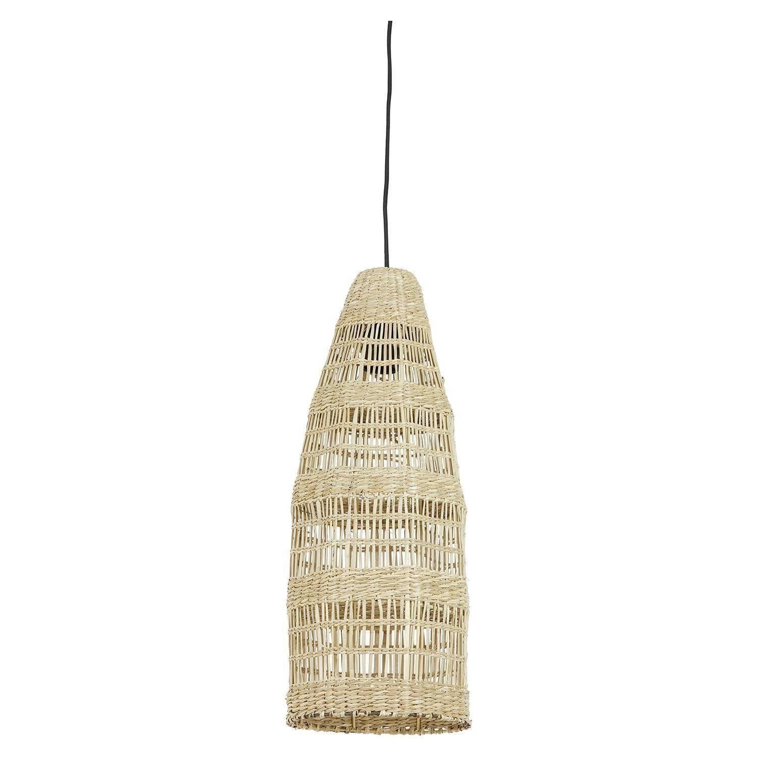 Light & Living Pendelleuchte LATIKA, Beige, Seegras, E27, Ø 20 x H 52 cm, ohne Leuchtmittel