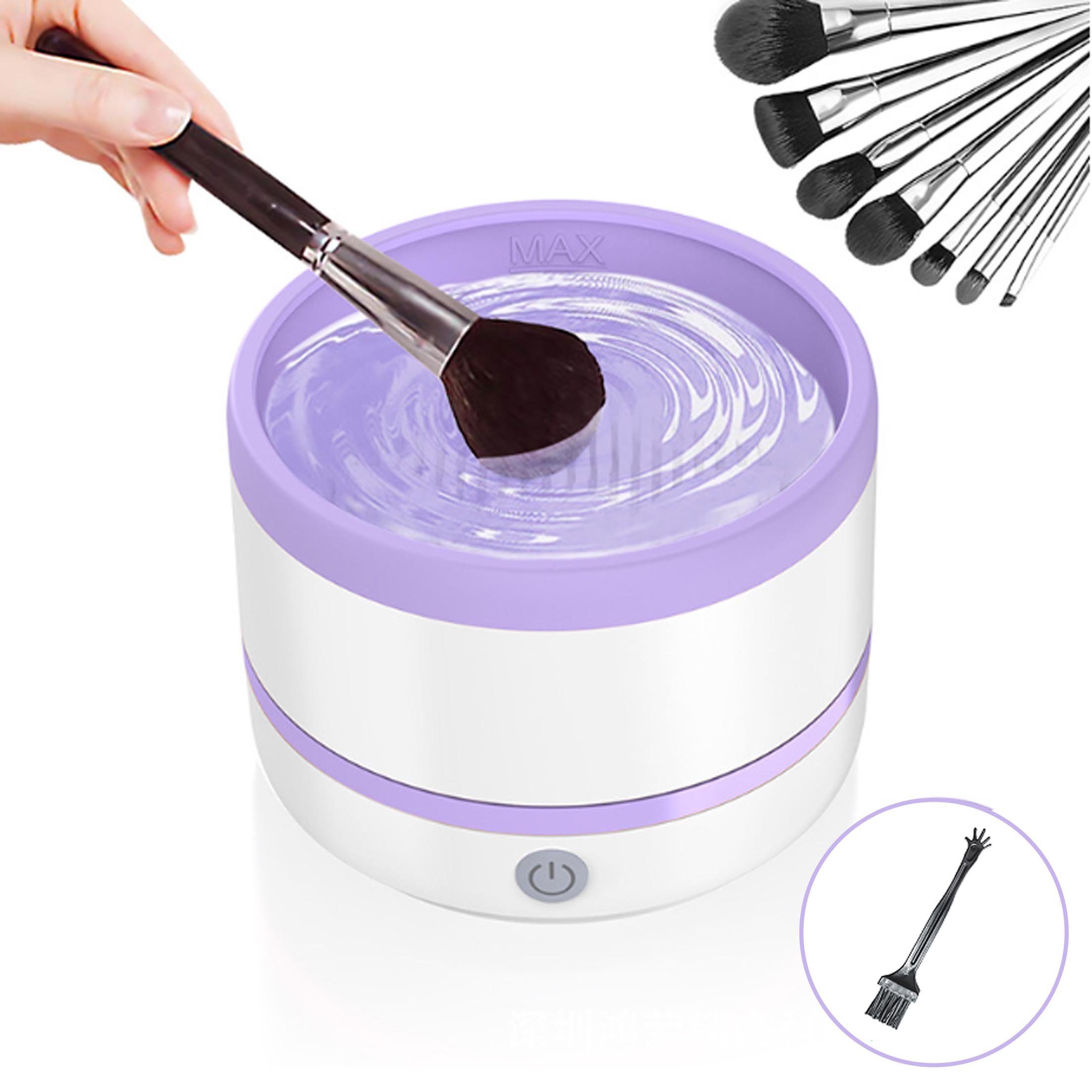 Scheiffy Kosmetikpinsel-Set Elektrischer Makeup-Pinselreiniger, Beauty Tools Reinigungsmaschine, Leicht zu reinigen, geeignet für alle Arten von Bürsten