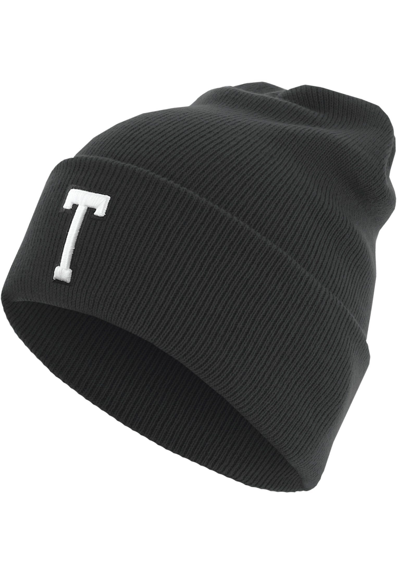 MSTRDS Beanie Accessoires Letter Beanie (1-St) Cuff Knit