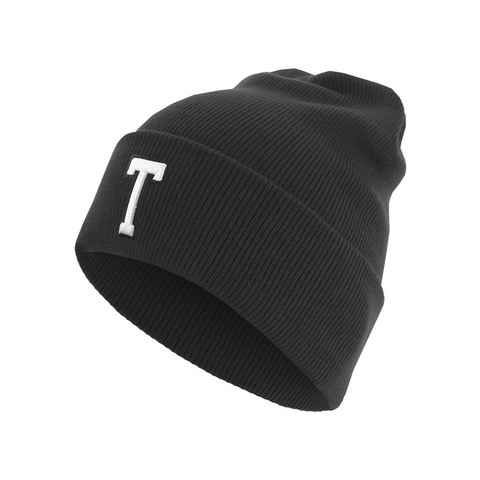 MSTRDS Beanie MSTRDS Accessoires Letter Cuff Knit Beanie (1-St)