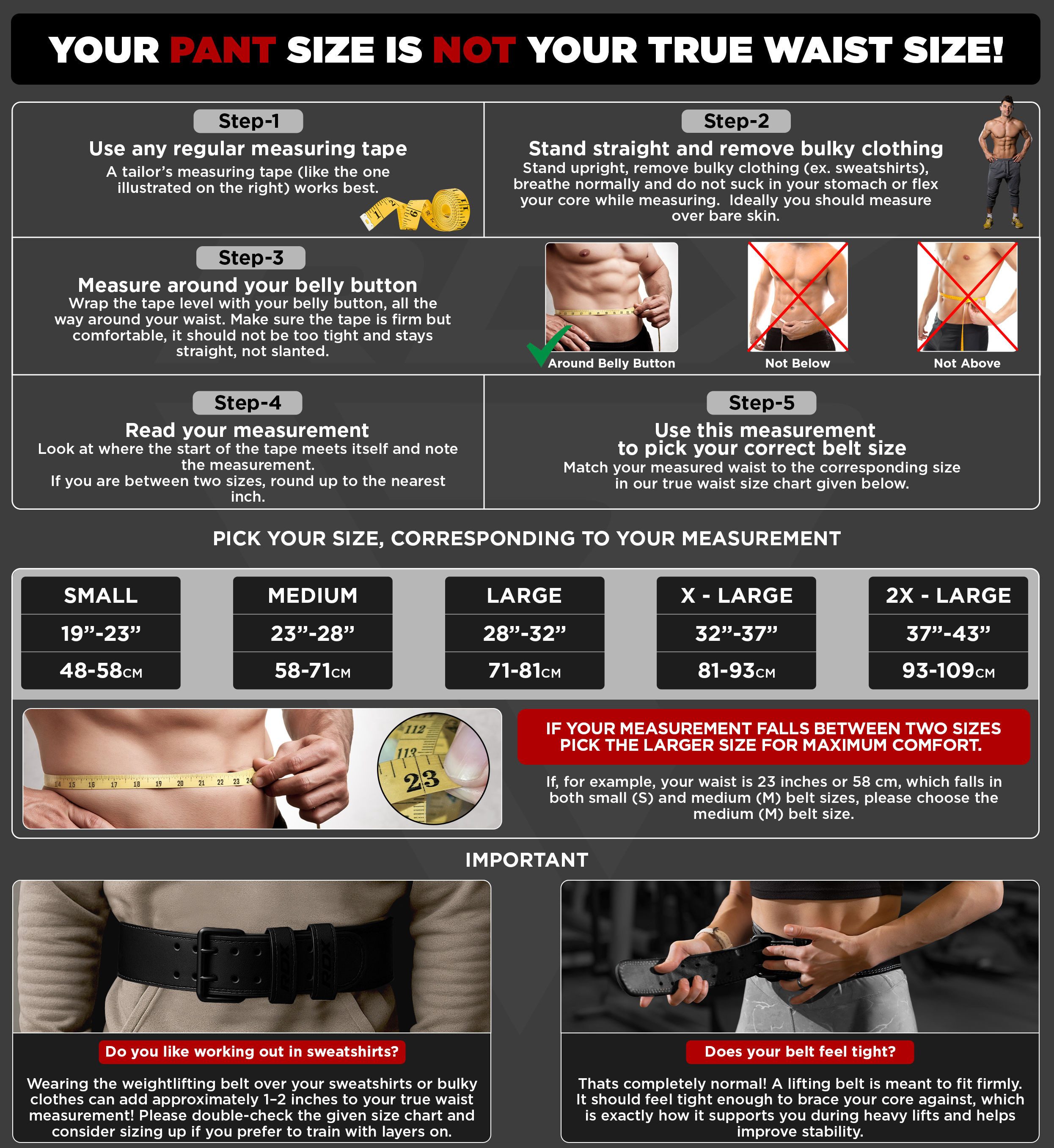 RDX Arbeitsstützgürtel RDX 6” Gewichthebergürtel Schnalle Leder, Weightlifting belt