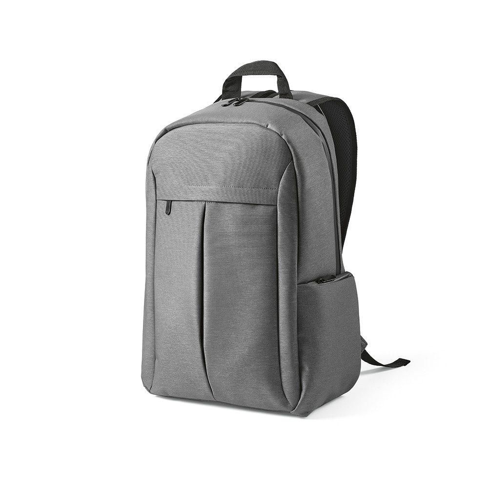 CABBEL Rucksack Rucksack 22L Laptop 17 Zoll wasserdicht rPET Trolley nachhaltig 22L (Rucksack, 1-tlg., Einzelartikel), Hellgrau, recyceltes Polyester, gepolstert, ergonomisch