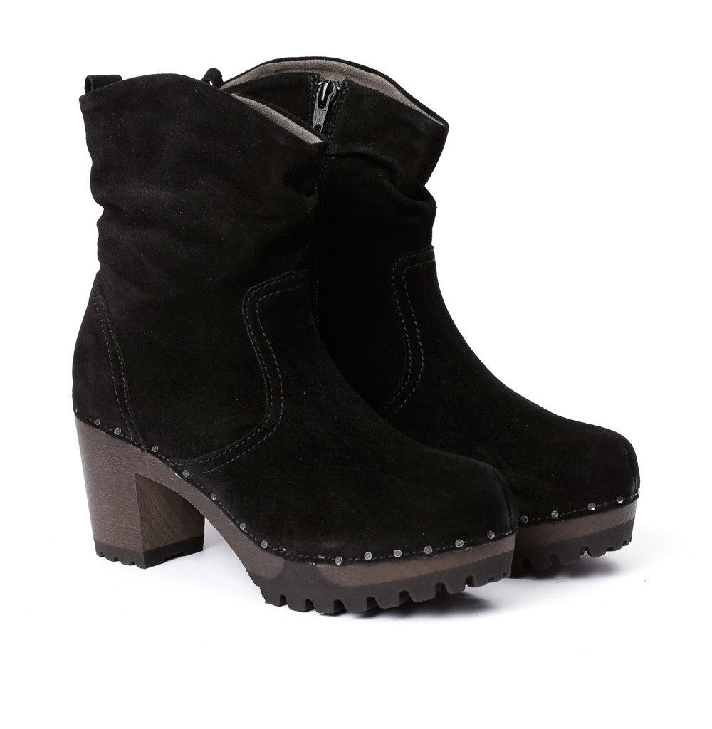 Softclox O-BOOTIE Kaschmir schwarz (dunkel) Stiefelette