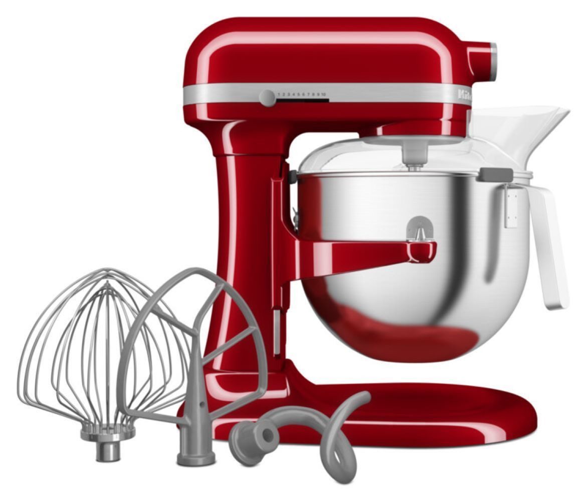 KitchenAid Küchenmaschine KitchenAid Küchenmaschine mit Schüsselheber 6,6 L Heavy Duty 5KSM70JPX