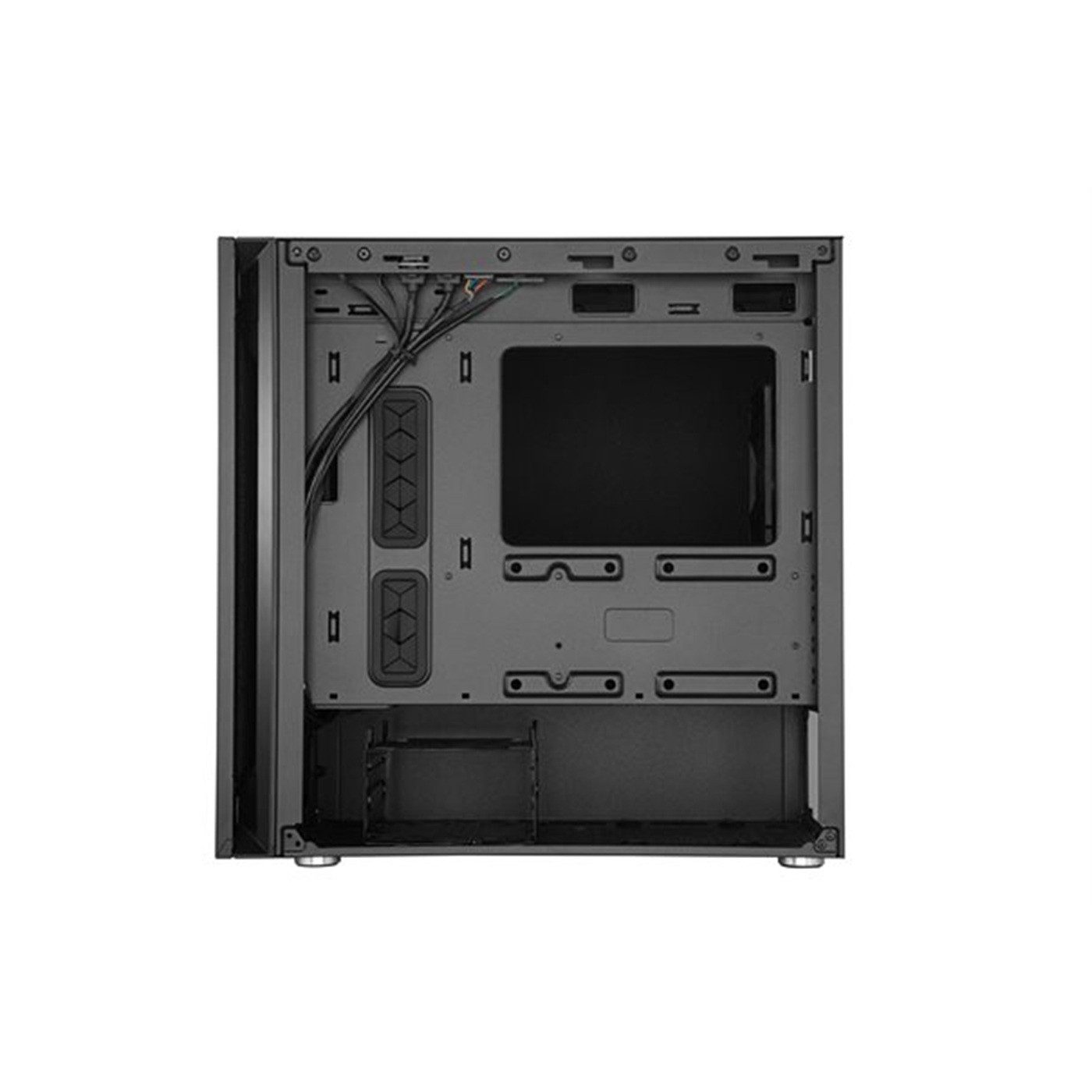 COOLER MASTER PC-Gehäuse Gehäuse Cooler Master Silencio S400 Black (w/o PSU)