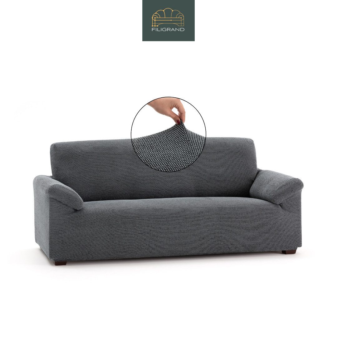 Belmarti Sofahusse luxuriöser und edler Sofabezug, Chenille Oberfläche, hochwertiges und langlebiges Material, made in Spain