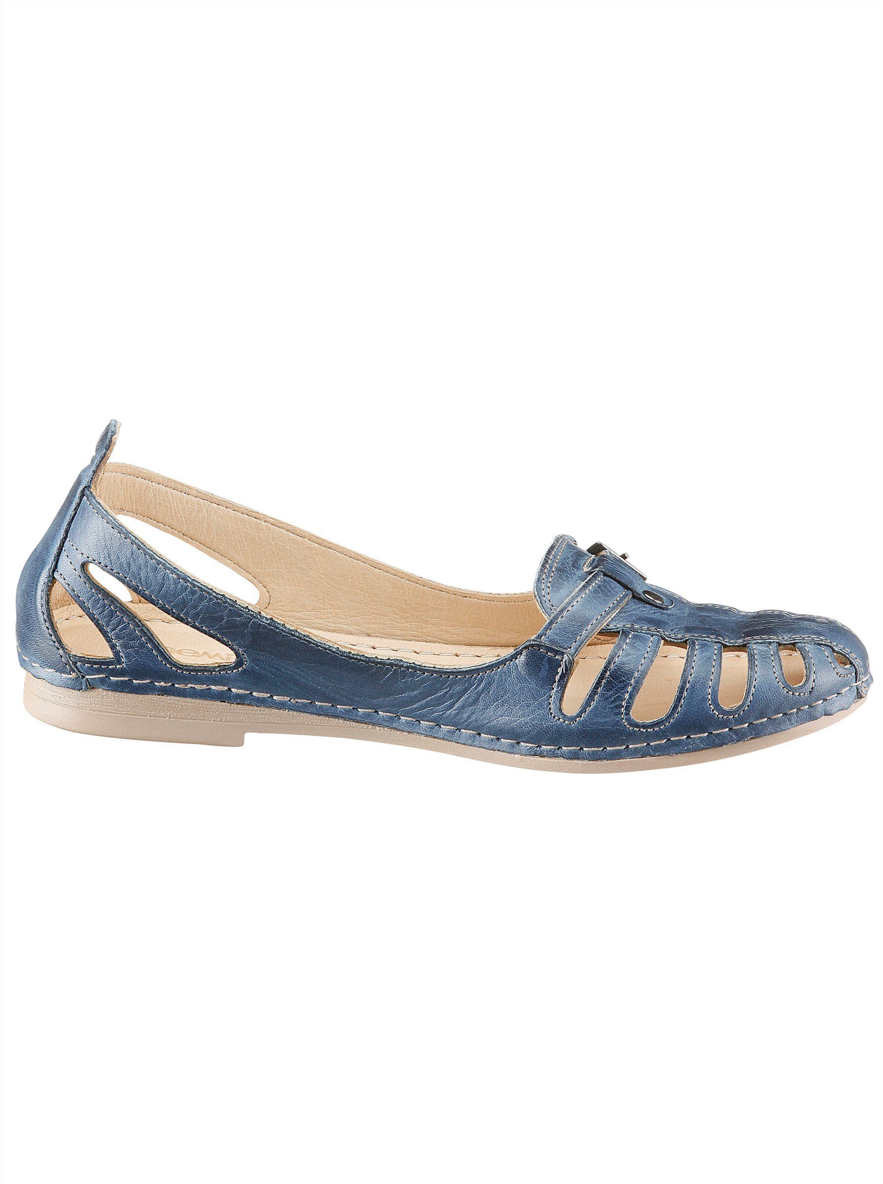 Gemini jeansblau Slipper