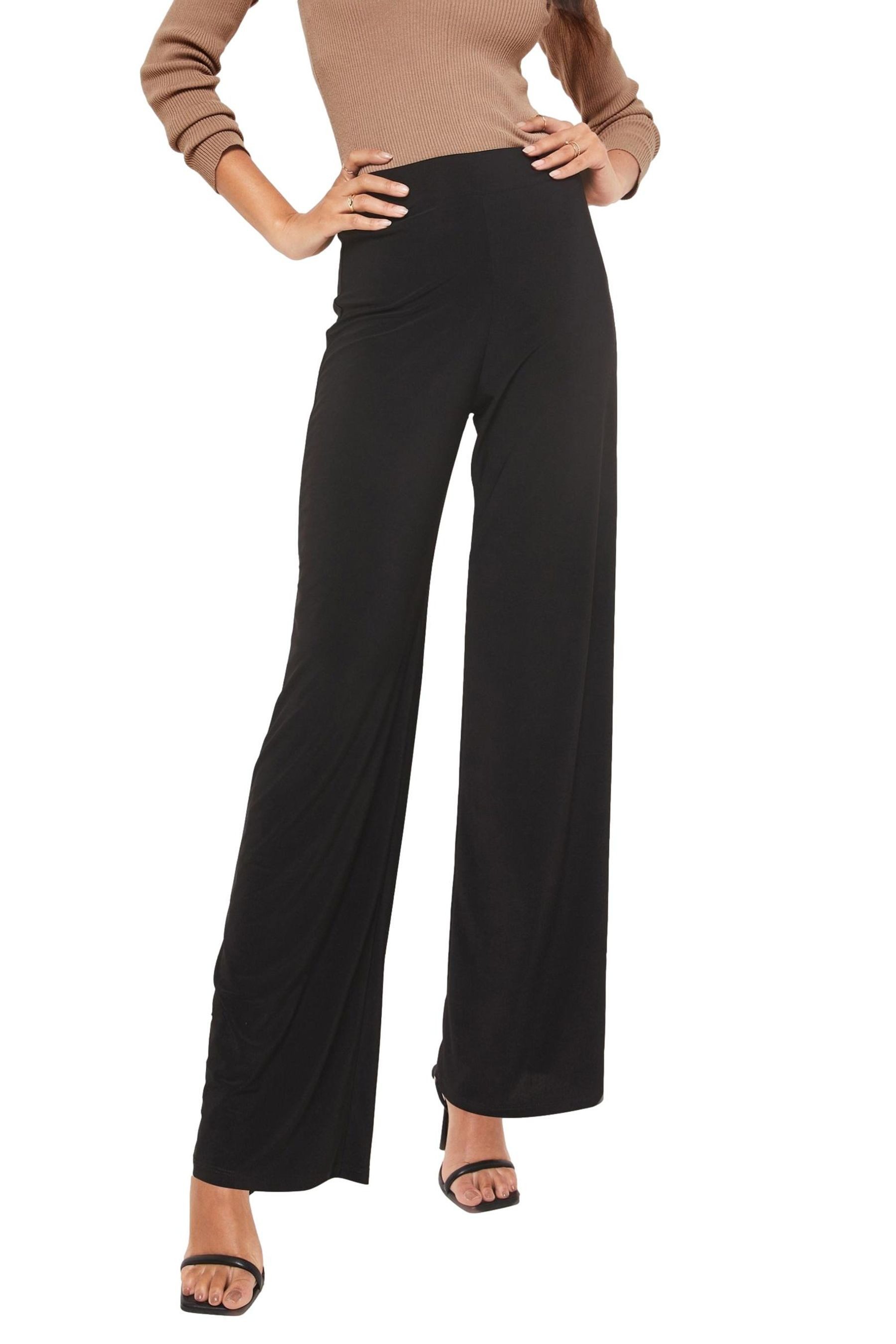 LIPSY Taillenhose Lipsy Hose mit hohem Bund und weitem Bein, Tall (1-tlg)