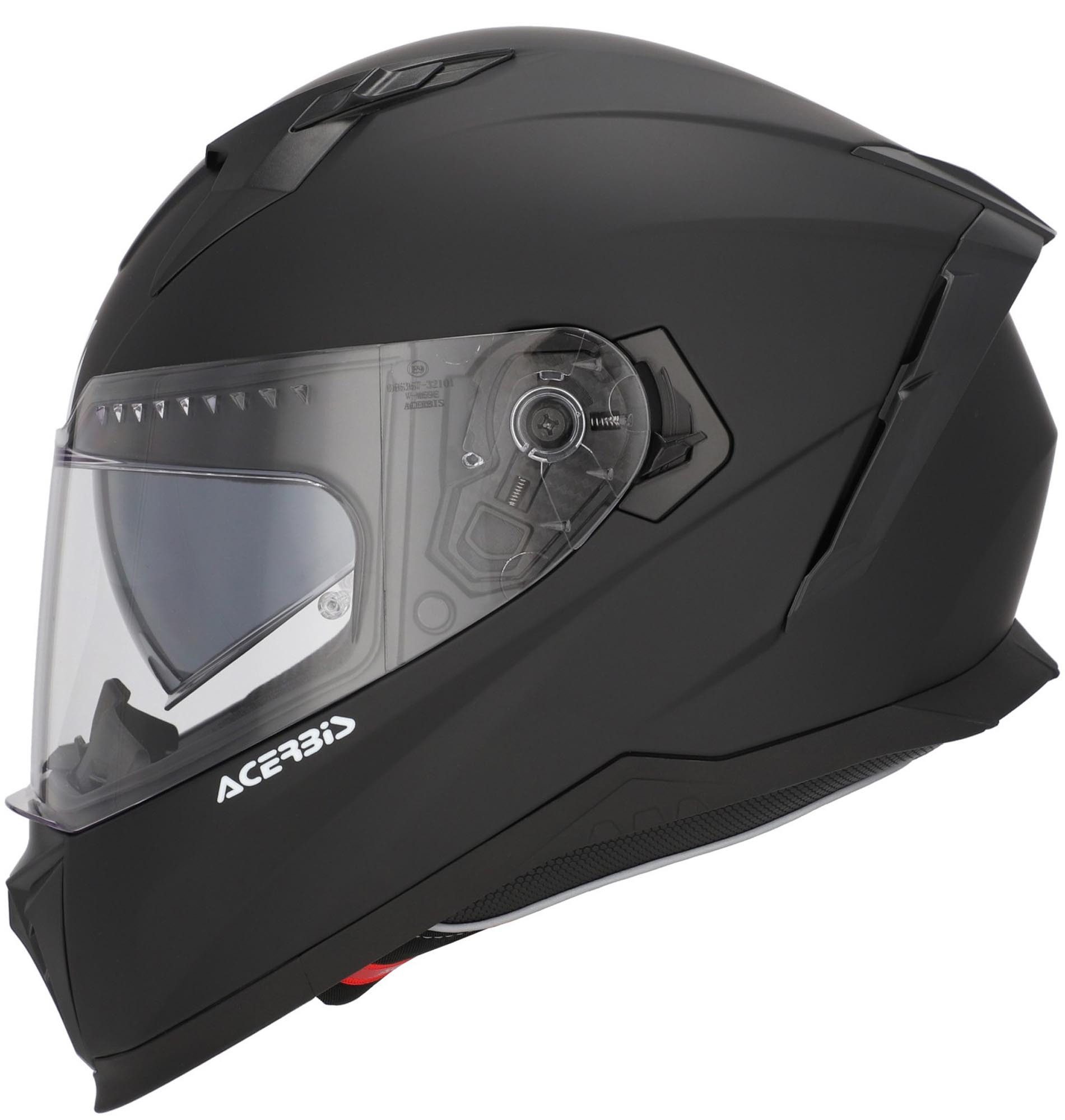 Acerbis Motorradhelm X-Way Helm, vorbereitet für Kommunikationssystem,geeignet für Brillenträger,v