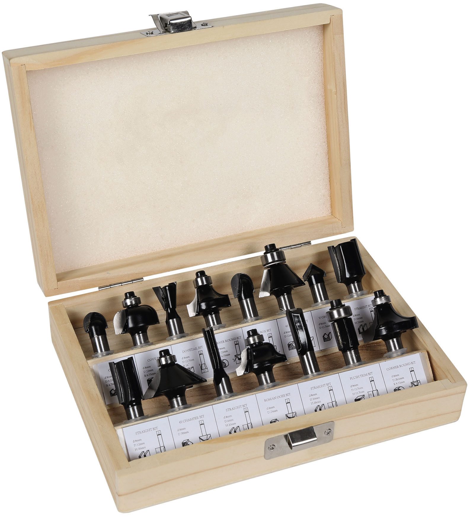 Einhell Fräser-Set Fräsersatz 8 mm, Set, günstig online kaufen