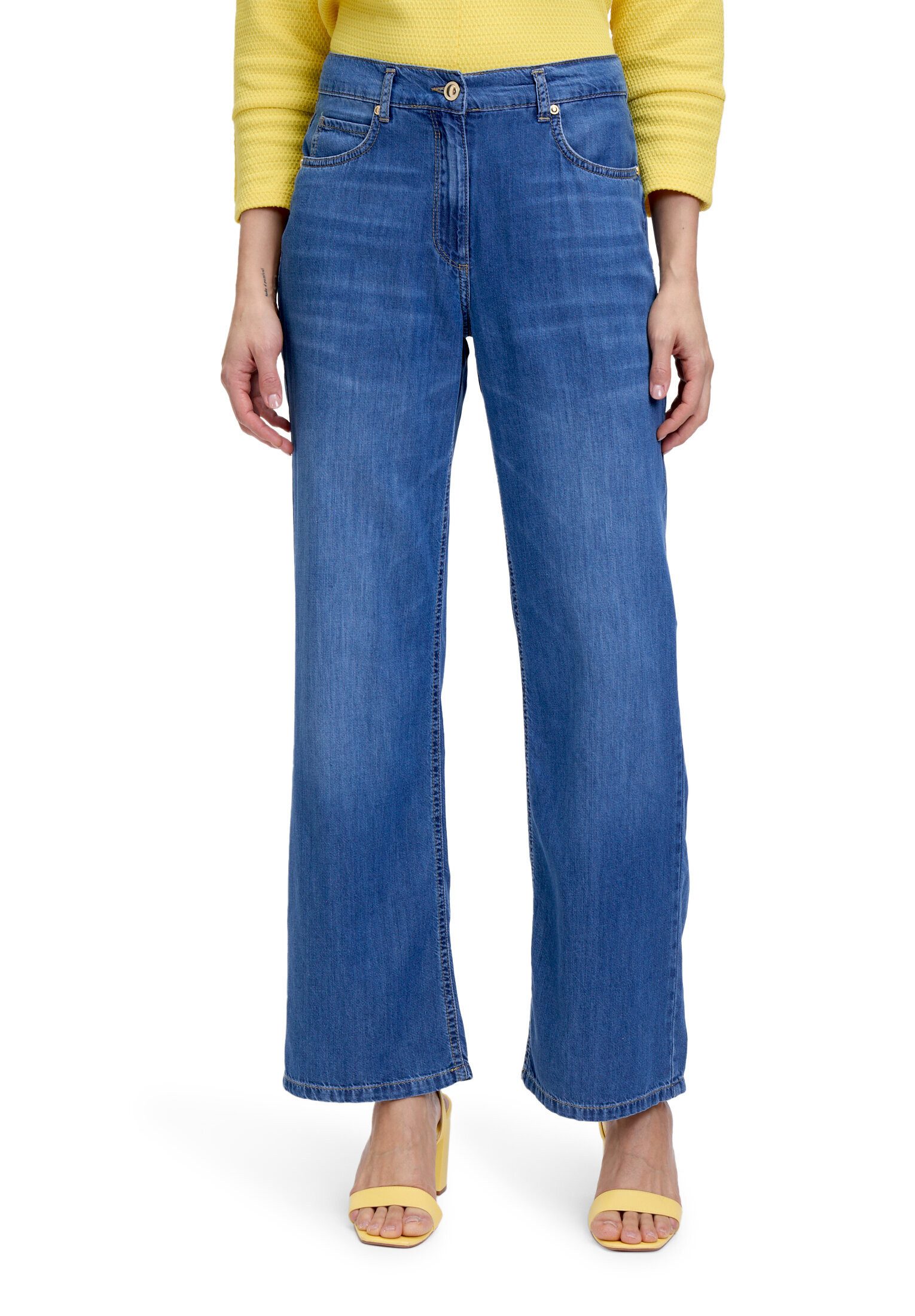 Betty Barclay Slim-fit-Jeans Damen mit Waschung