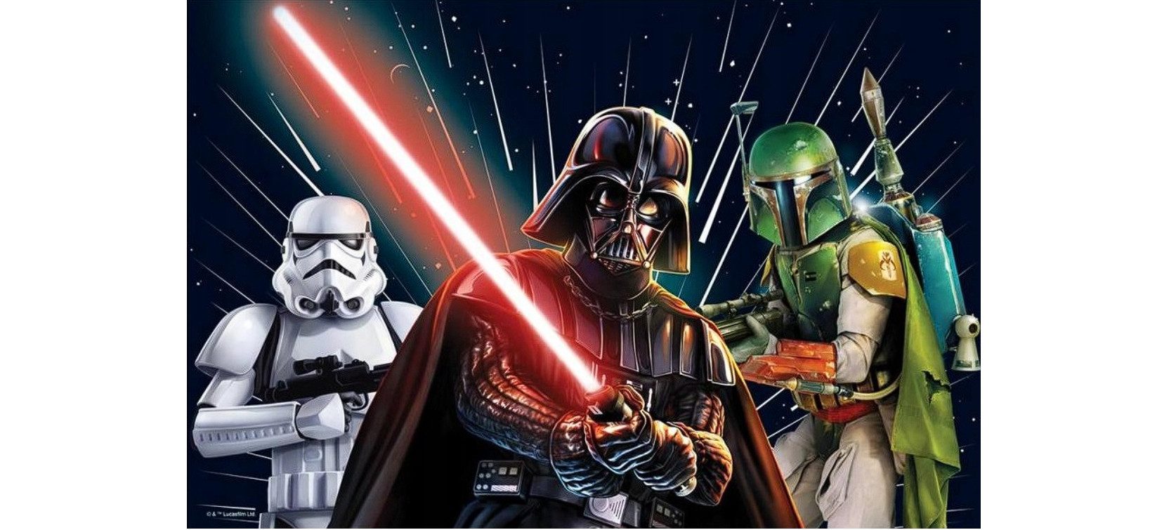 Festivalartikel Tischdecke STAR WARS Geburtstagsfeier Folien-Tischdecke günstig online kaufen