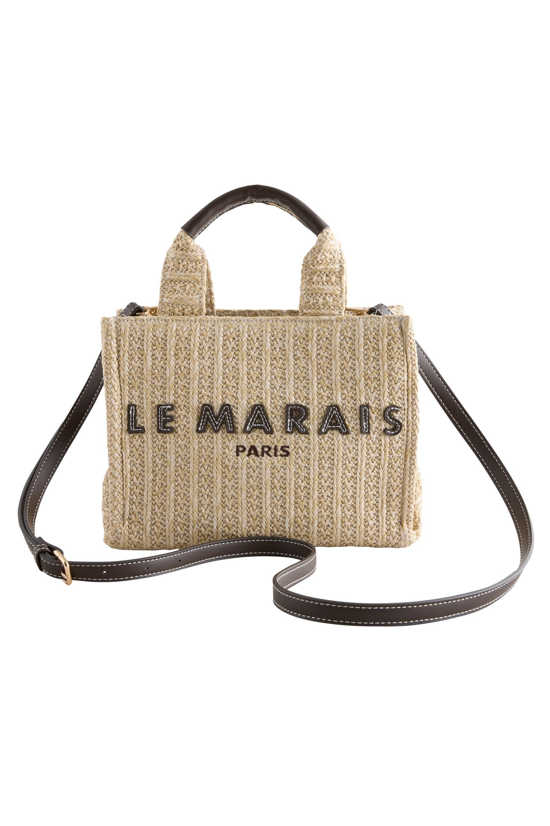 Next Umhängetasche Umhängetasche in Raffia-Optik (1-tlg)