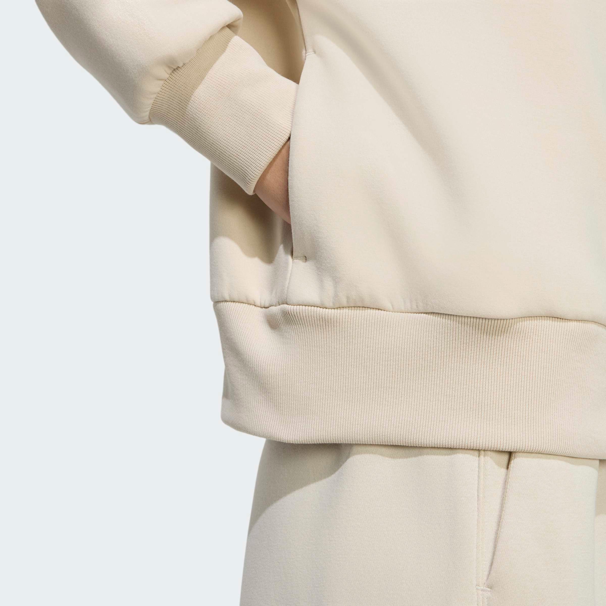 adidas Sportswear Kapuzensweatshirt SOFT LUX, REISSVERSCHLUSS – Bild 4 von 5