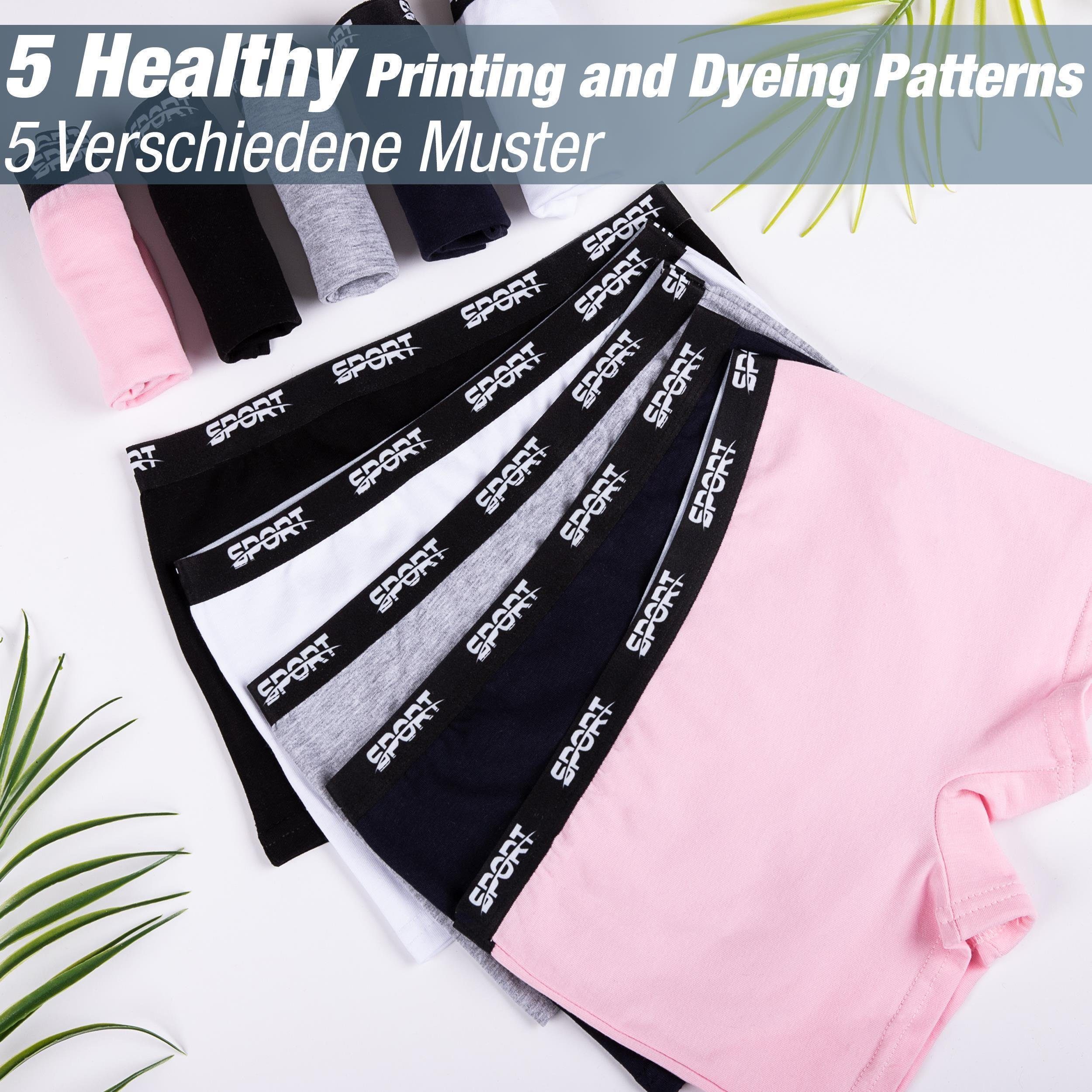 LOREZA Panty 10er Set Mädchen Pantys - Sport - Bunt (Spar-Packung, 10-St)