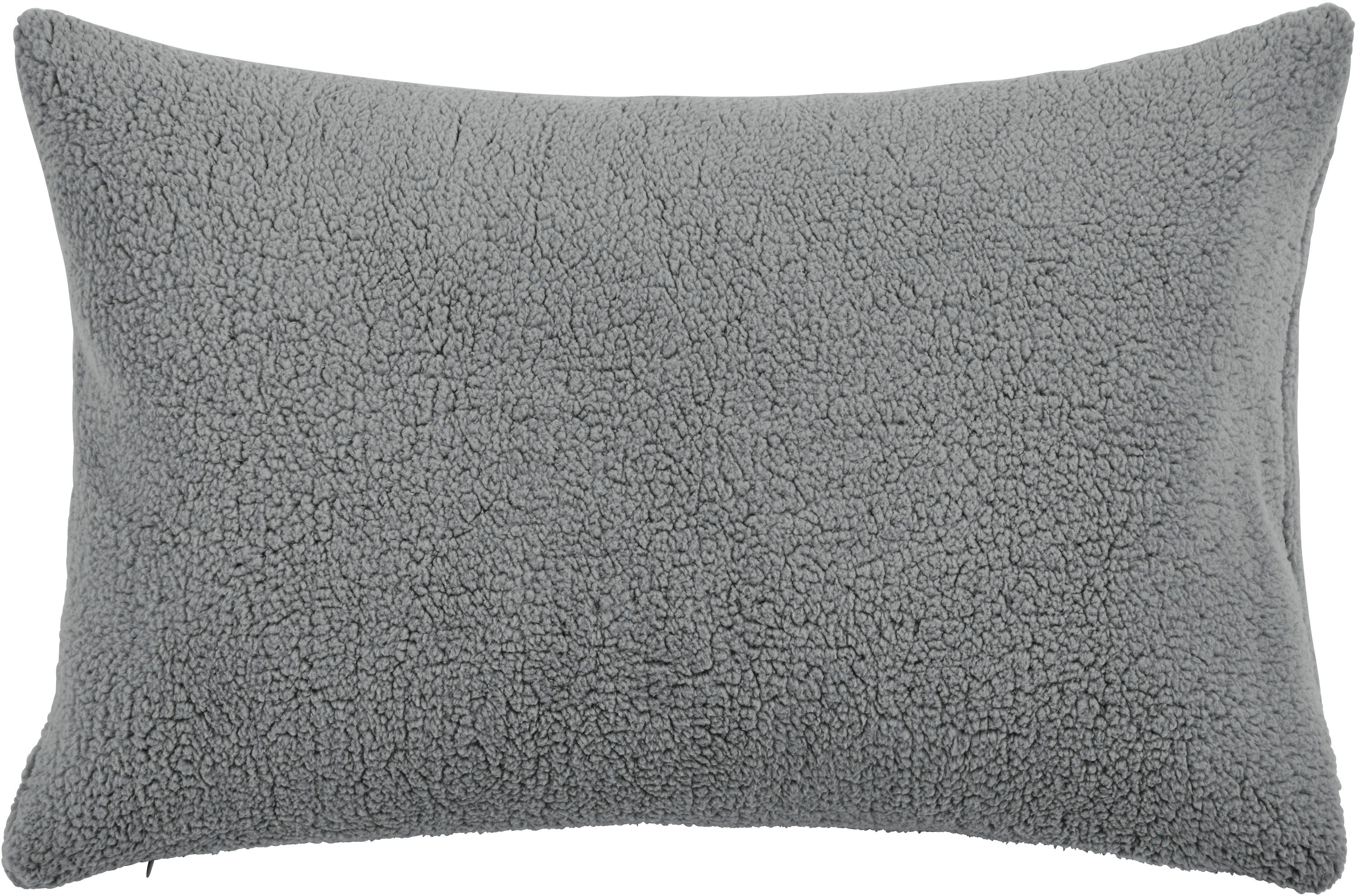 done.® Kissenhülle Soul, (1 Stück), Einfarbige Kissenhülle aus weichem Teddy-Plüsch, soft und flauschig