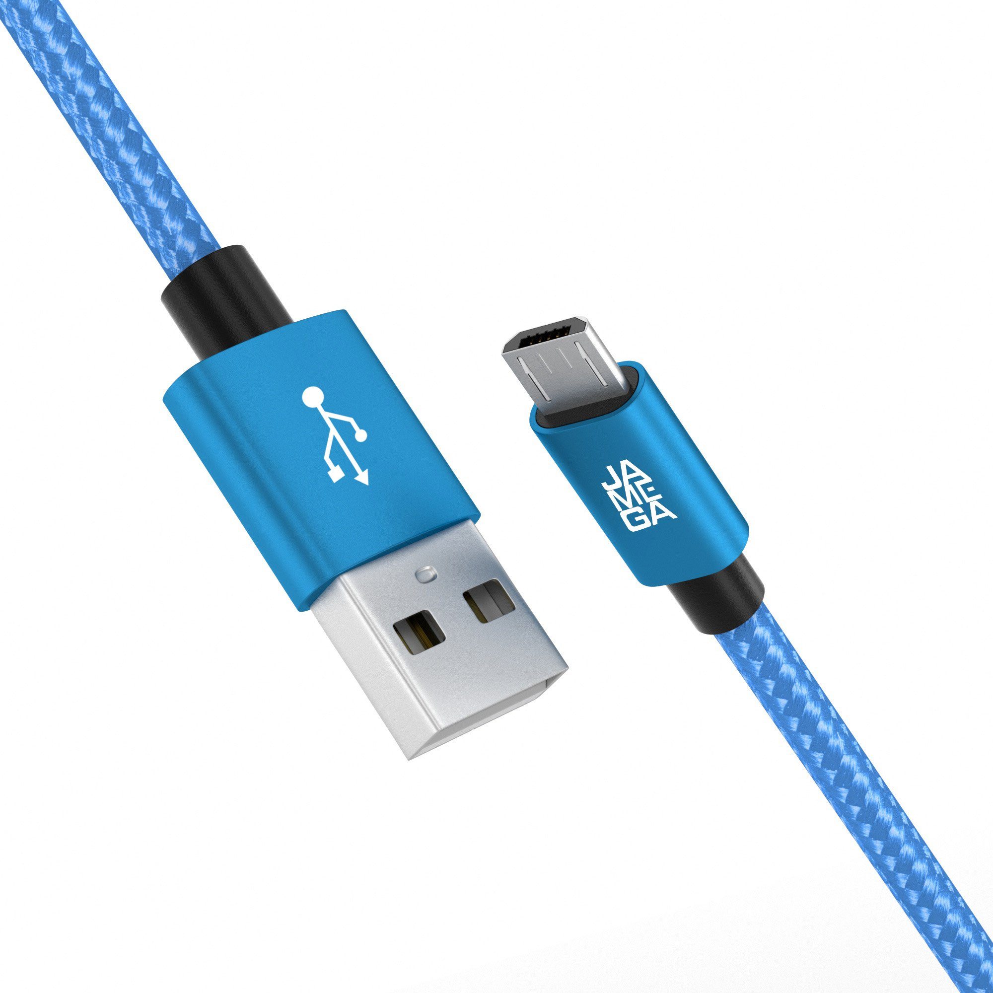 JAMEGA Micro USB Kabel Ladekabel Daten für Tablet Samsung Huawei PS4 XBOX LG USB-Kabel, USB, Micro USB, (100 cm)