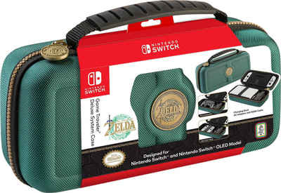 BigBen Nintendo-Schutzhülle Nintendo Switch / OLED Tasche NN4000G Travel Case Zelda grün AL112807