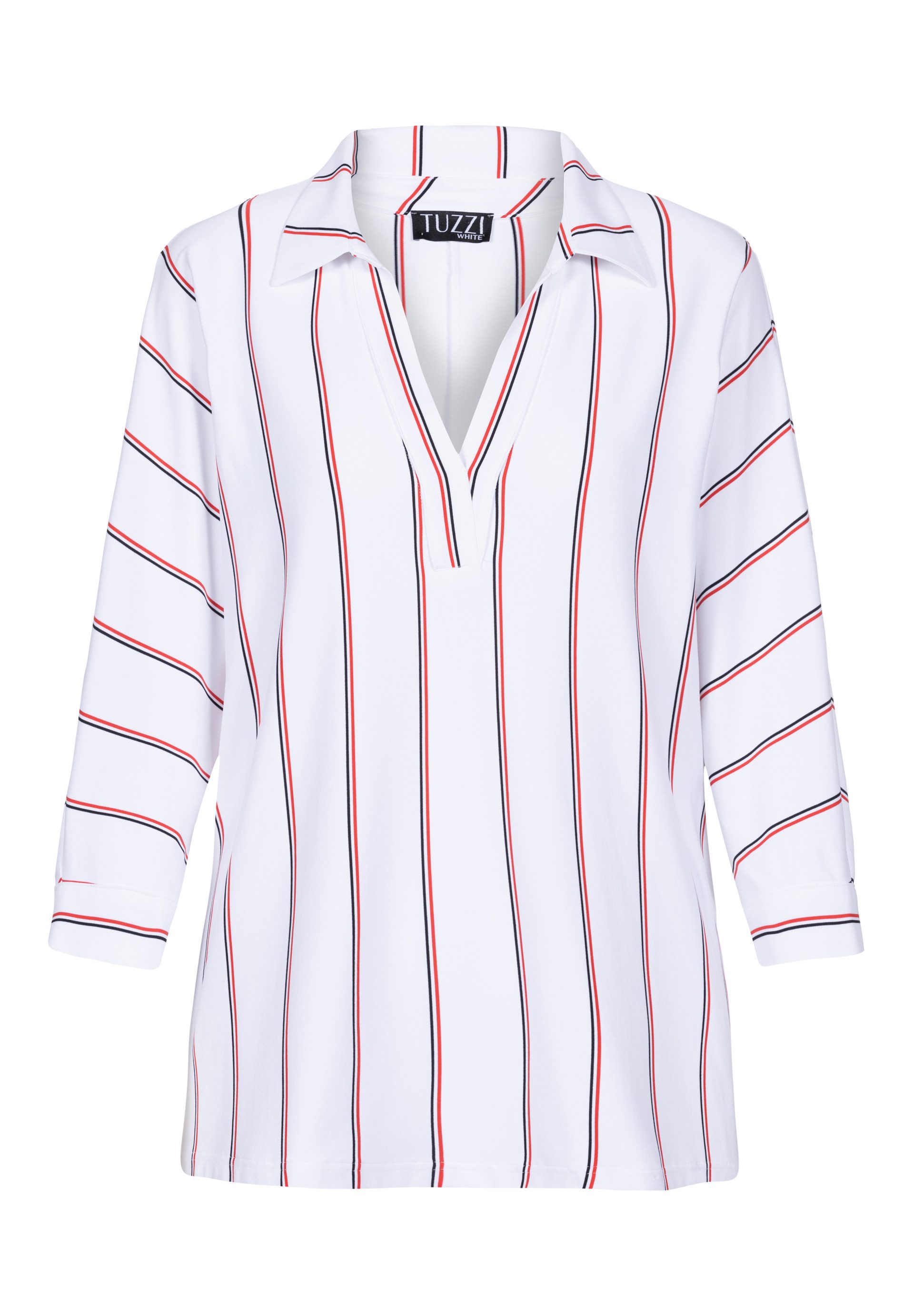 TUZZI Klassische Bluse mit Schlitz am Ärmel