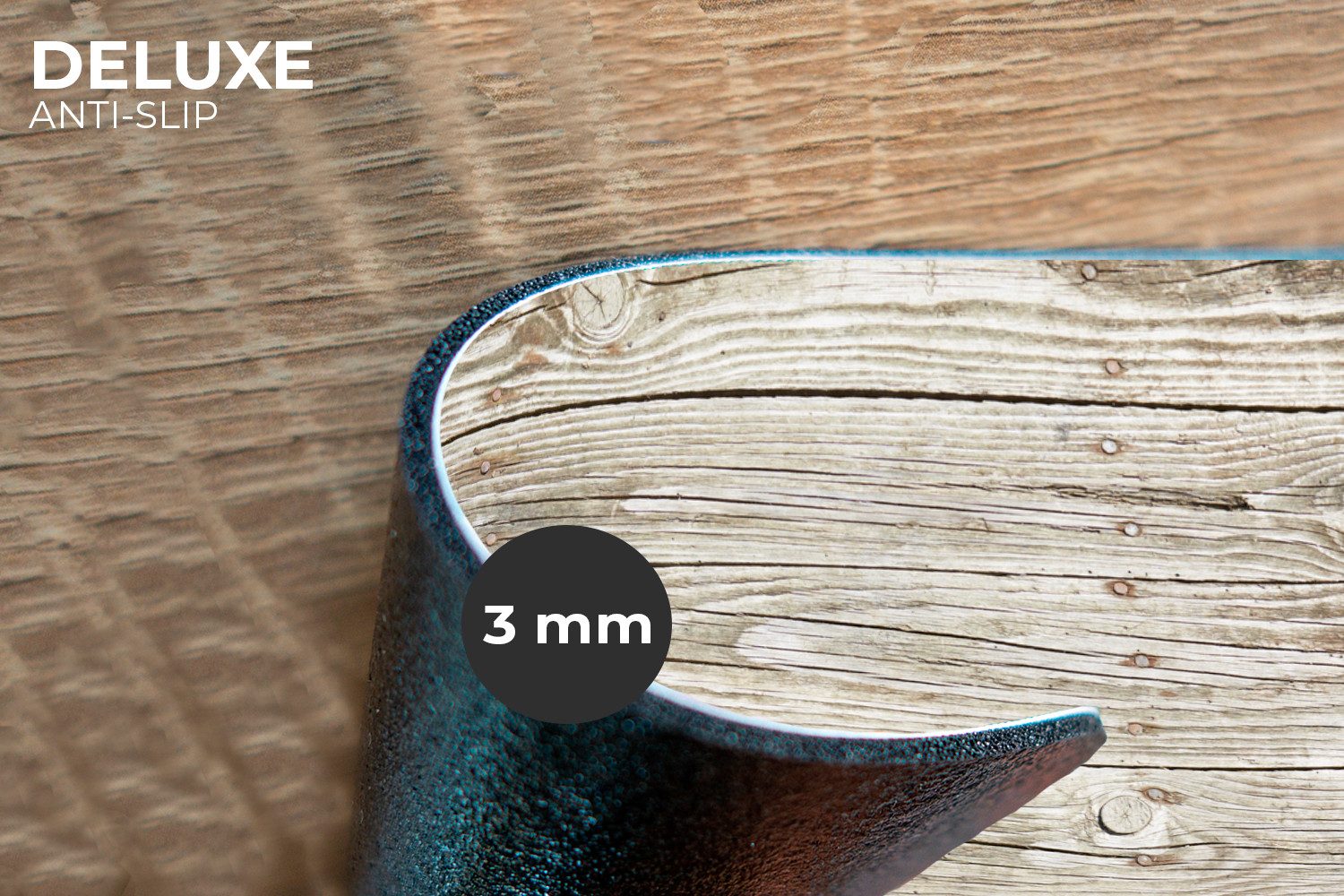 MuchoWow Platzset Eine helle Holzwand als Hintergrund, (6-St), Platzsets, T günstig online kaufen
