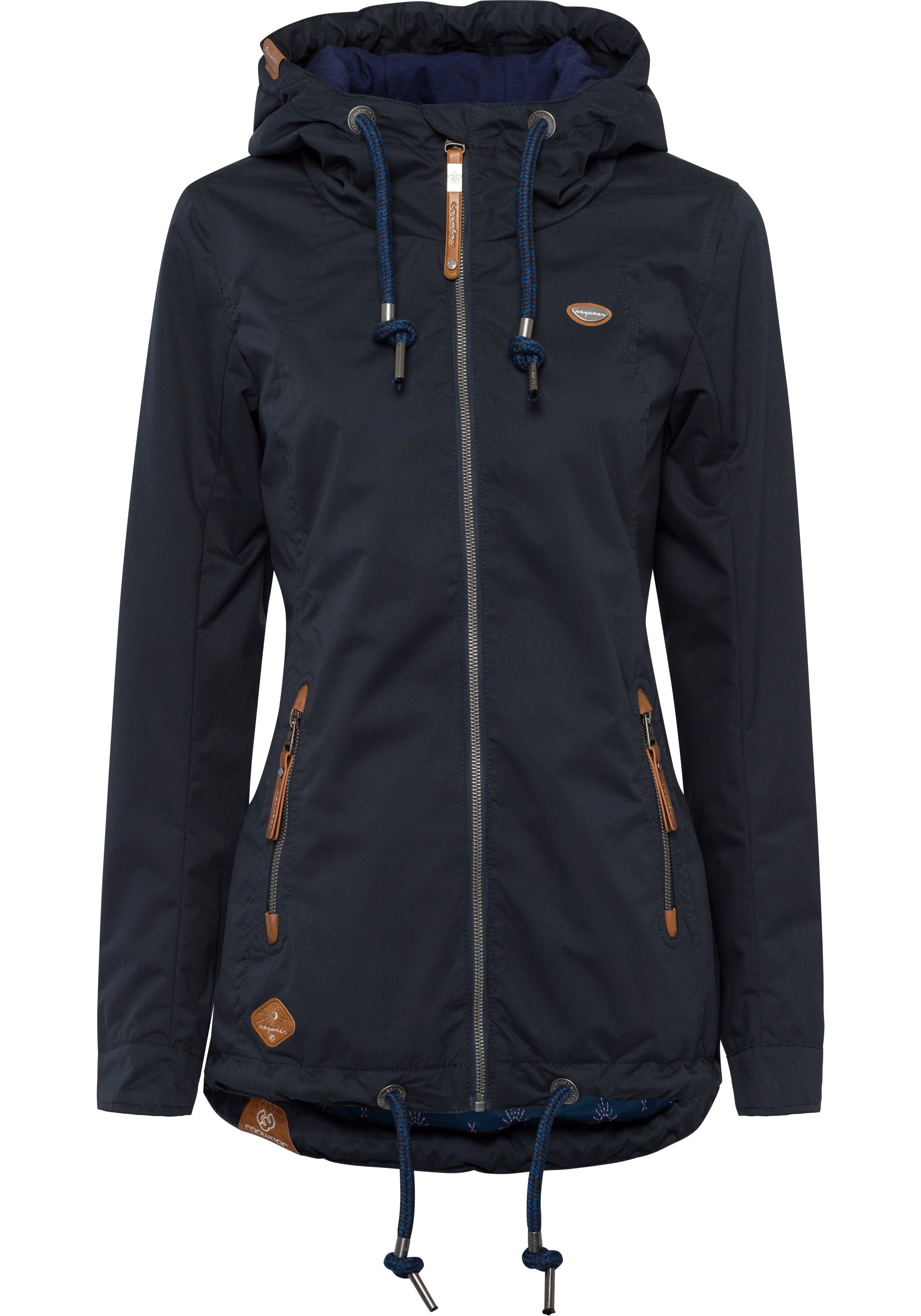 NAVY UNI Funktionsjacke ZUZKA Übergangs-Outdoor-Jacke repelent Water O stylische Ragwear ZUZKA 2028 coating