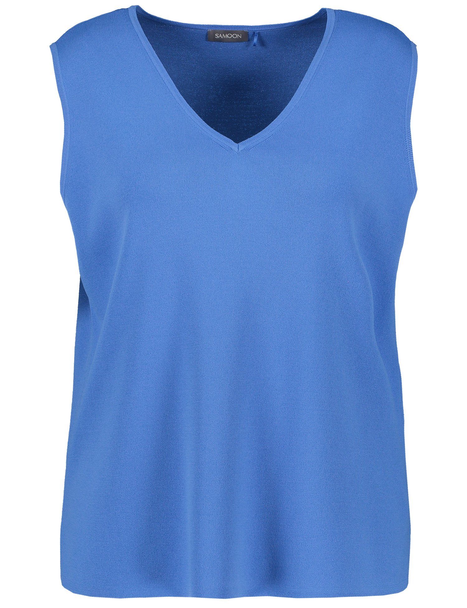 Samoon Strickpullover Pullunder mit V-Ausschnitt
