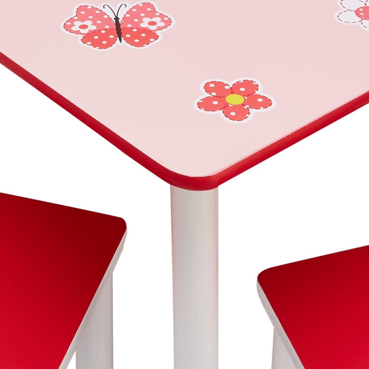 KESPER® Kindertisch Kindertisch mit 2 Stühlen, günstig online kaufen