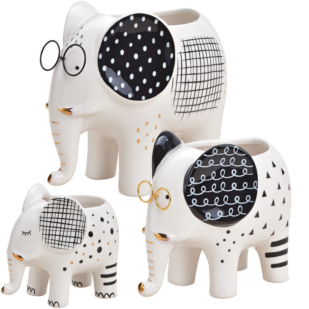 matches21 HOME & HOBBY Blumentopf Moderner günstig online kaufen