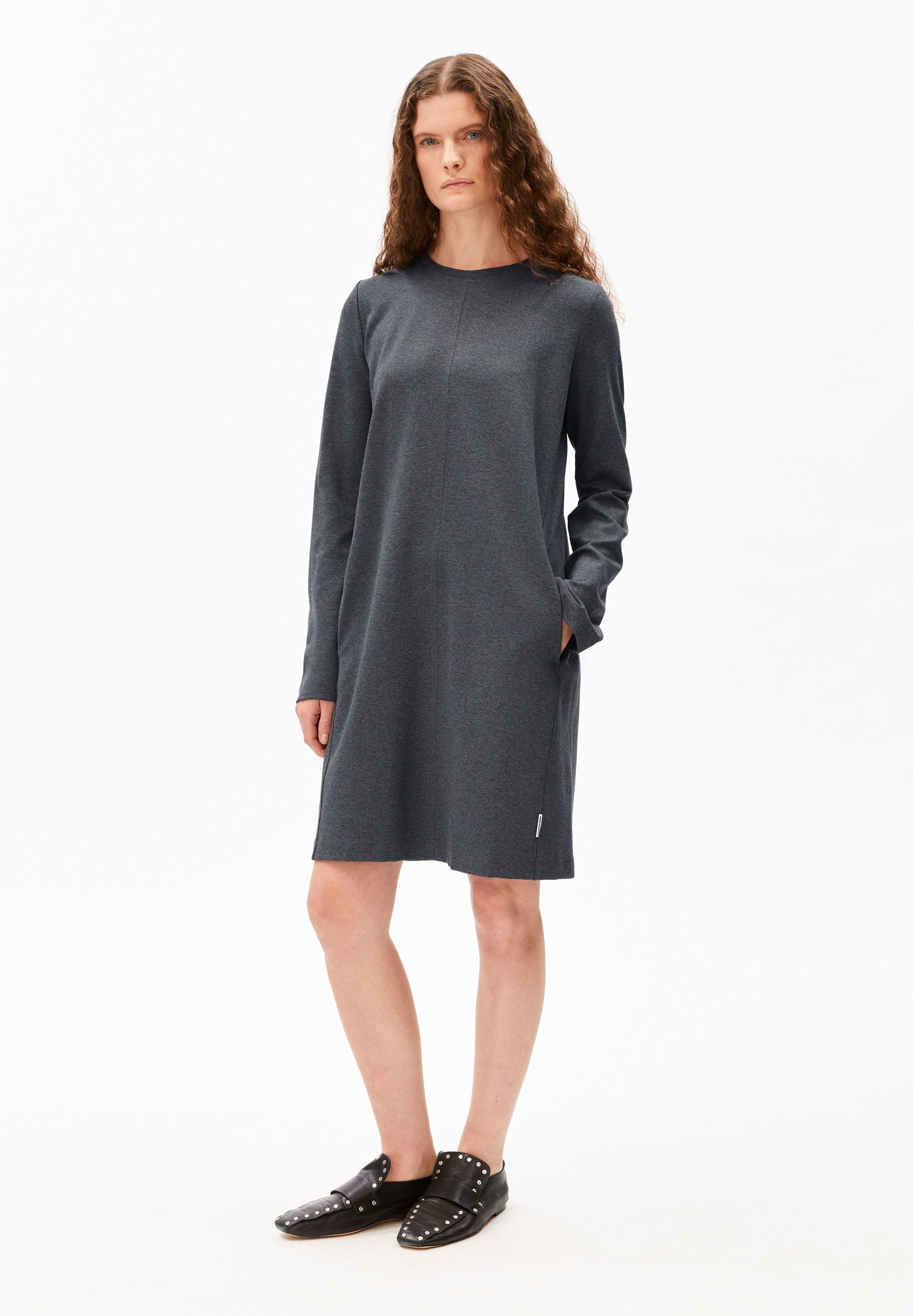 Armedangels Jerseykleid MAARILIANA (Regular Fit) LENZING™ ECOVERO™ Viskose Mix