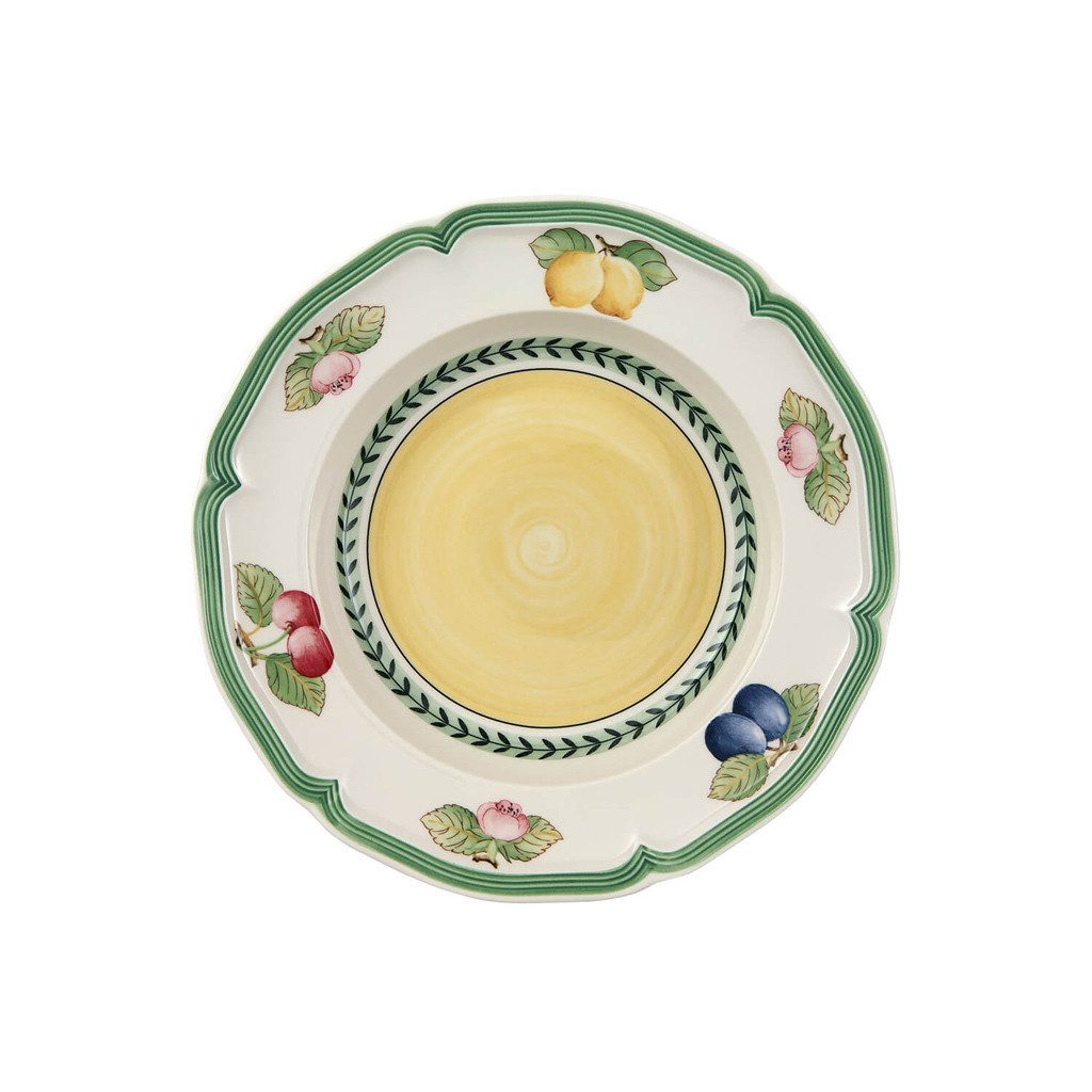 Villeroy & Boch Suppenteller French Garden Fleurence Suppenteller ø 22,8 cm, (1 St)