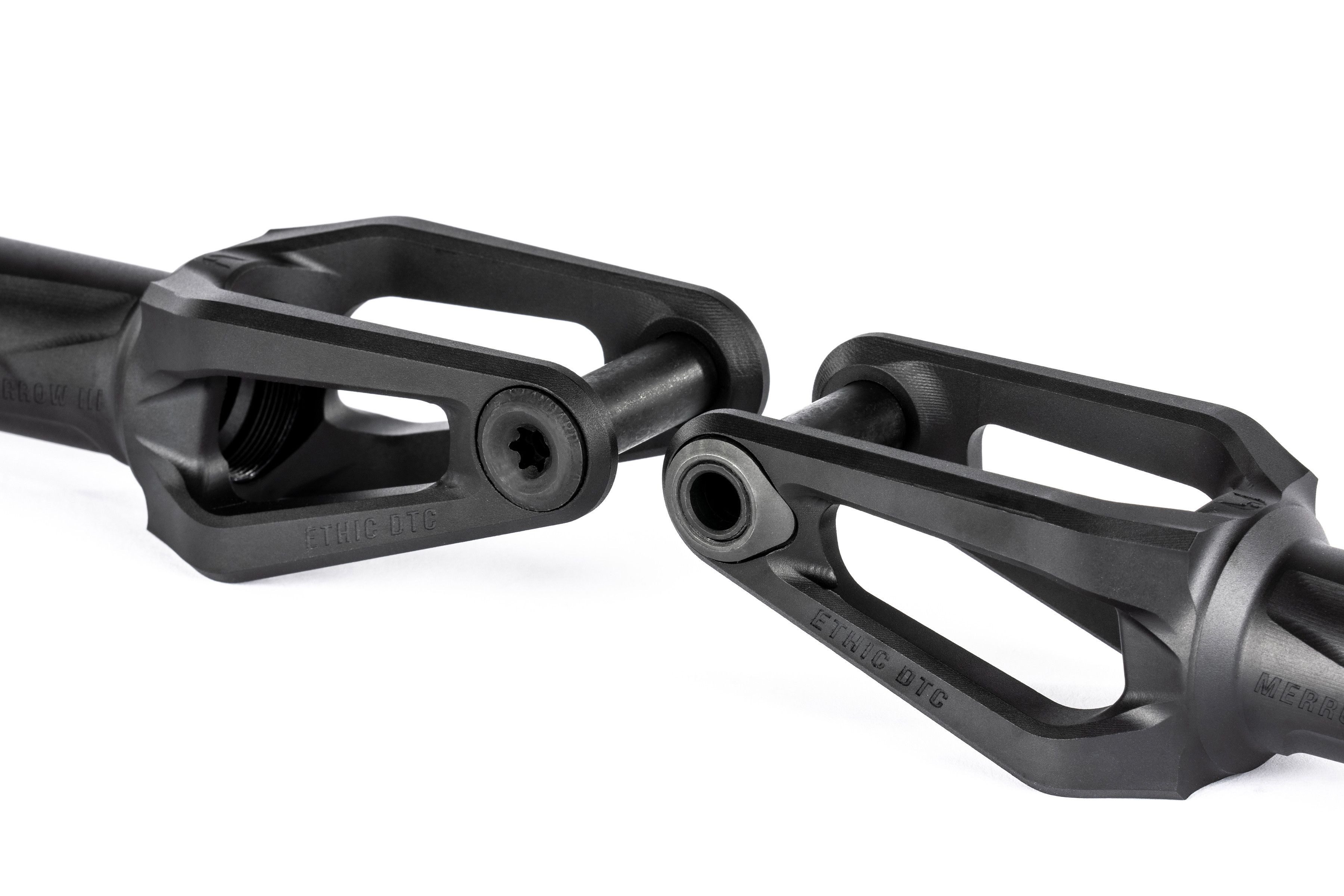 Ethic DTC Stuntscooter Ethic DTC Merrow V3 8/12Std Stunt-Scooter Gabel HIC Schwarz