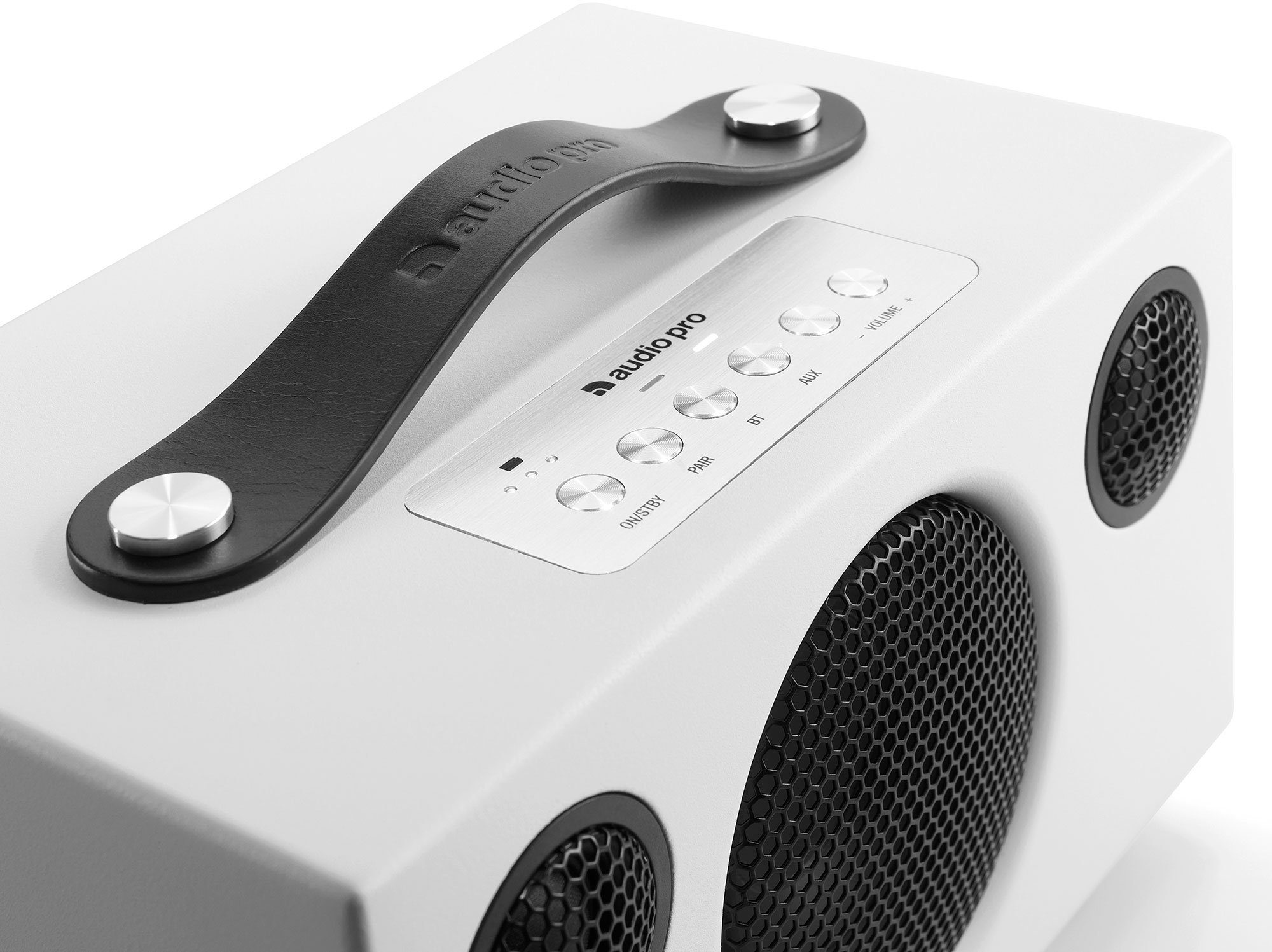 Audio Pro Audio Pro Ladefunktion) Tragbar, Addon T3+ Weiß (Bluetooth, Bluetooth, Bluetooth-Lautsprecher Smartphone