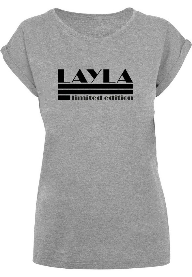 T-Shirt (1-tlg) Edition Layla Merchcode - Ladies Limited Damen T-Shirt