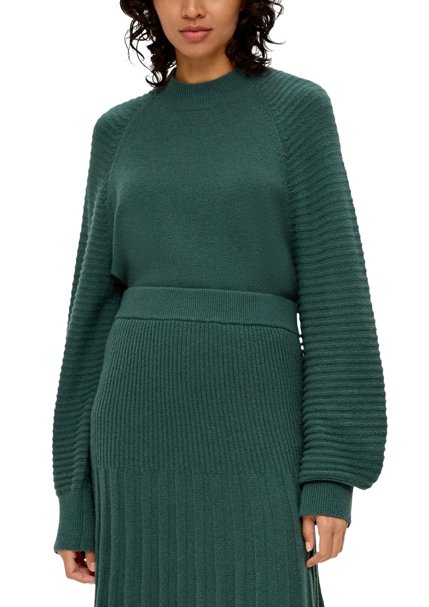 Stehkragenpullover