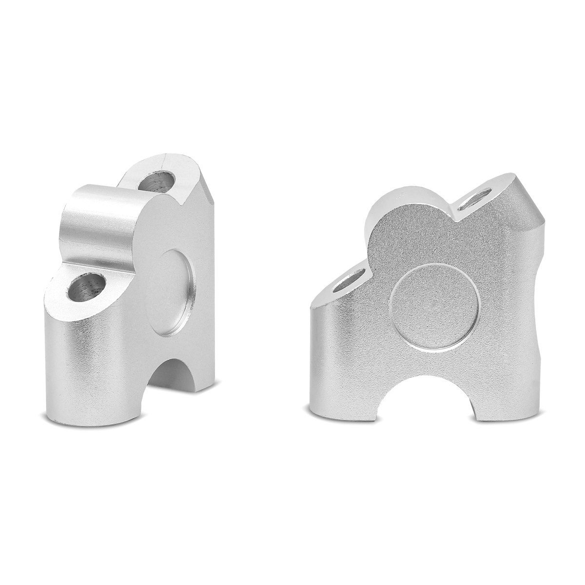 Tourtecs Lenkervorbau Lenkererhöhung LV1 für BMW G 310 GS / R 30mm silber Alu