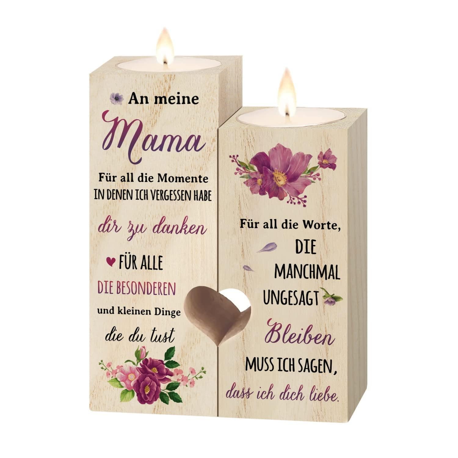 LuxusKollektion Kerzenständer Kerzenständer Mama Geschenk (1 St)
