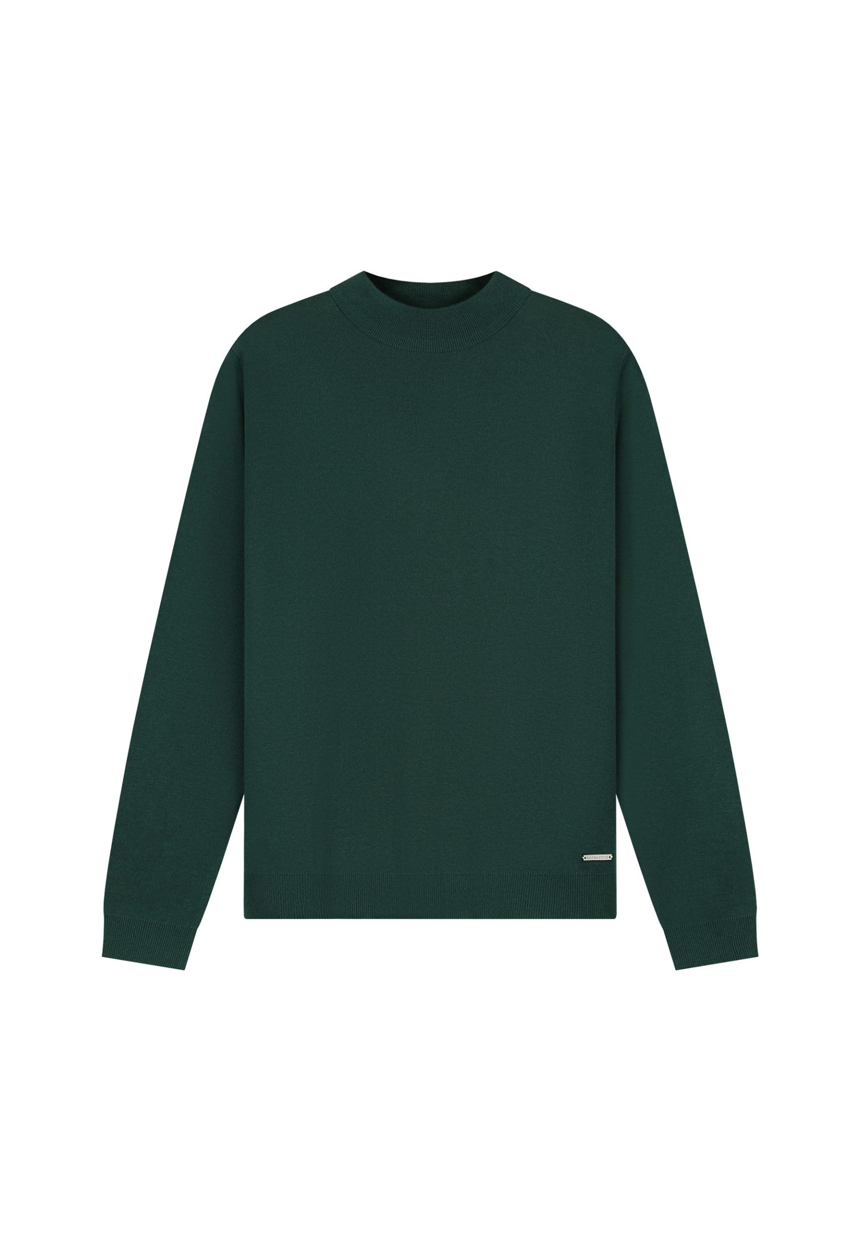 Dstrezzed Strickpullover Moderner Strickpullover mit Mockneck - Pullover für Herren