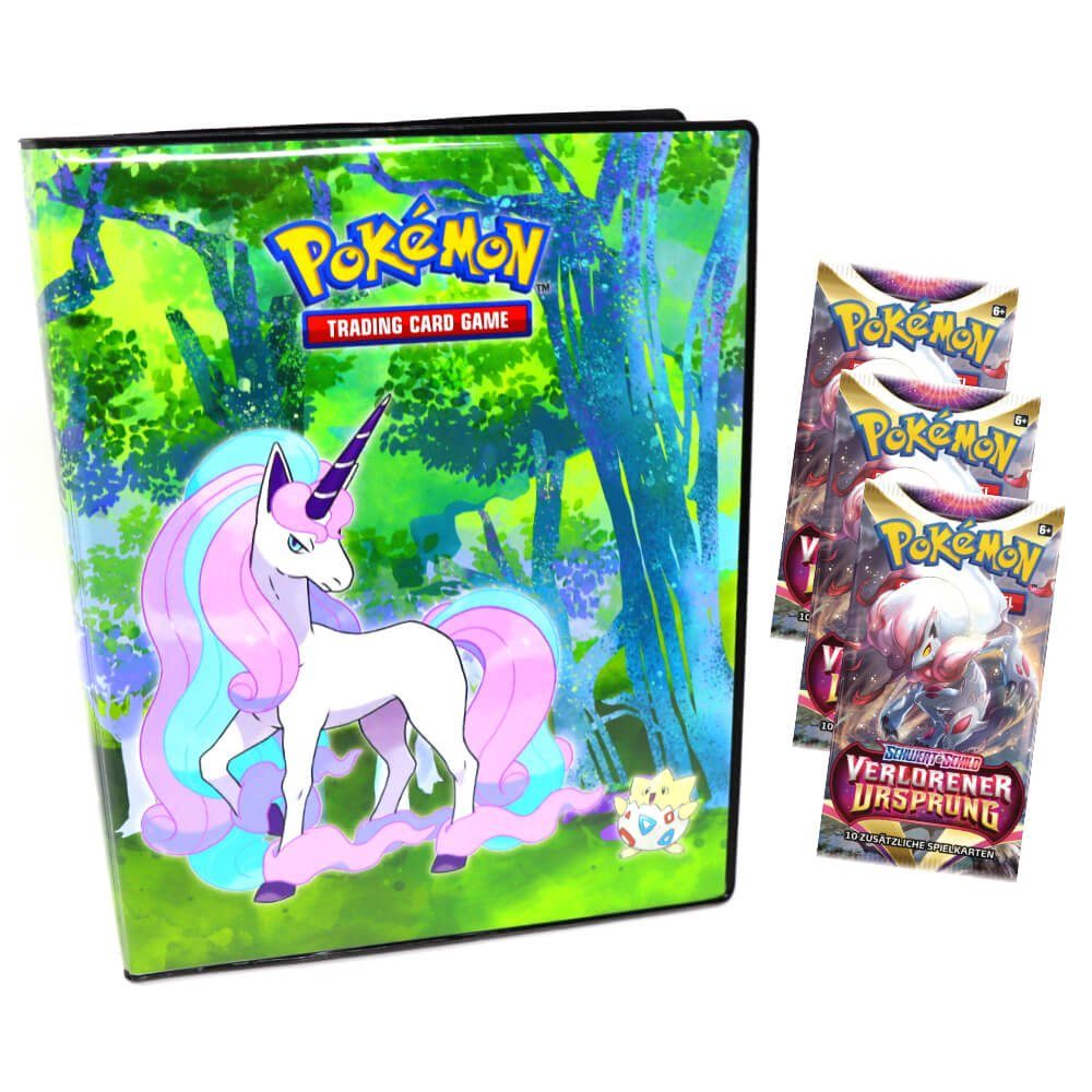 POKÉMON Sammelkarte Ultra Pro 4-Pocket Pokemon Karten Verlorener