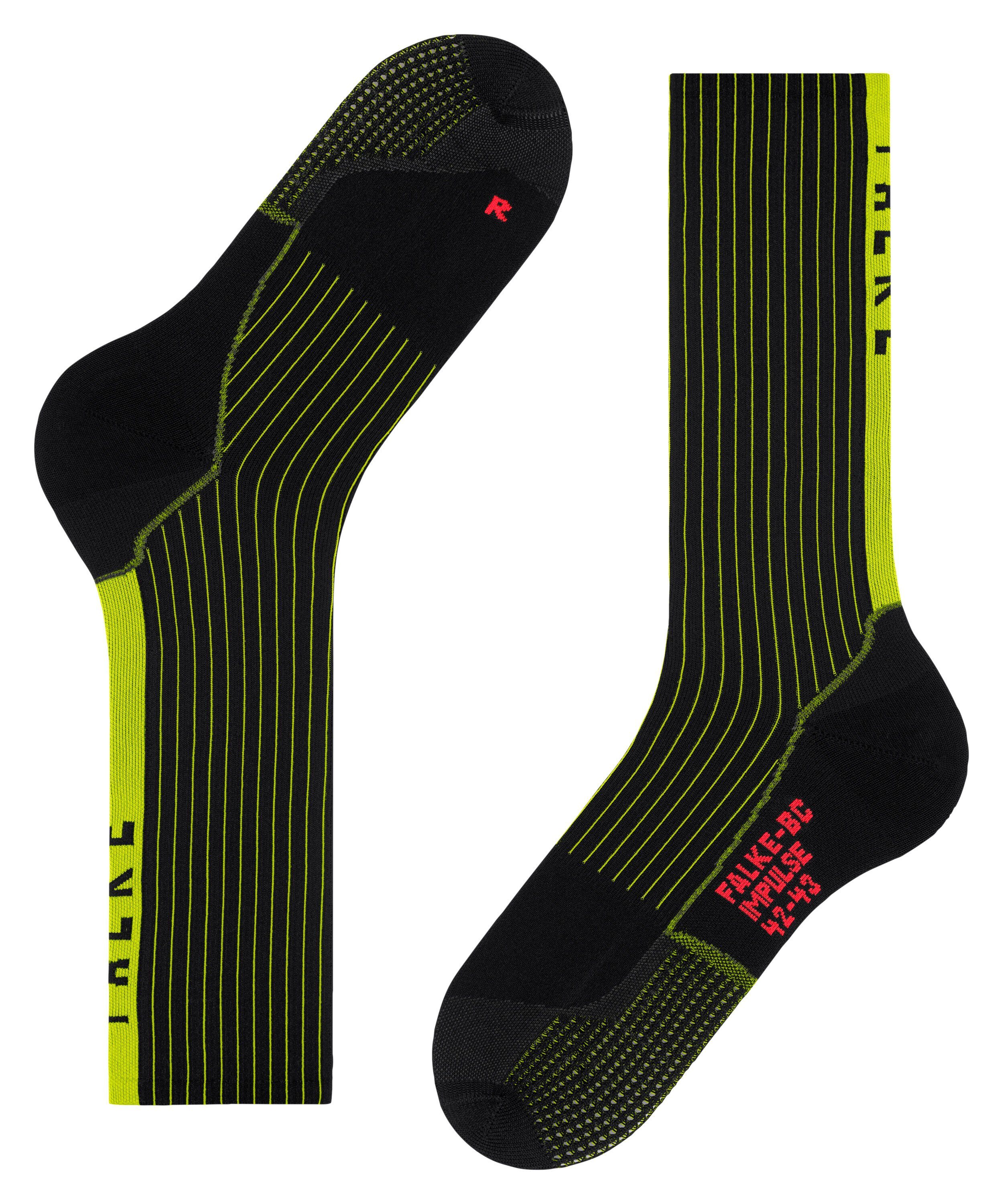 FALKE Sportsocken BC Impulse (1-Paar) mit (3000) black Vermeidung von stimulierendem zur Netzgestrick Taubheitsgefühlen