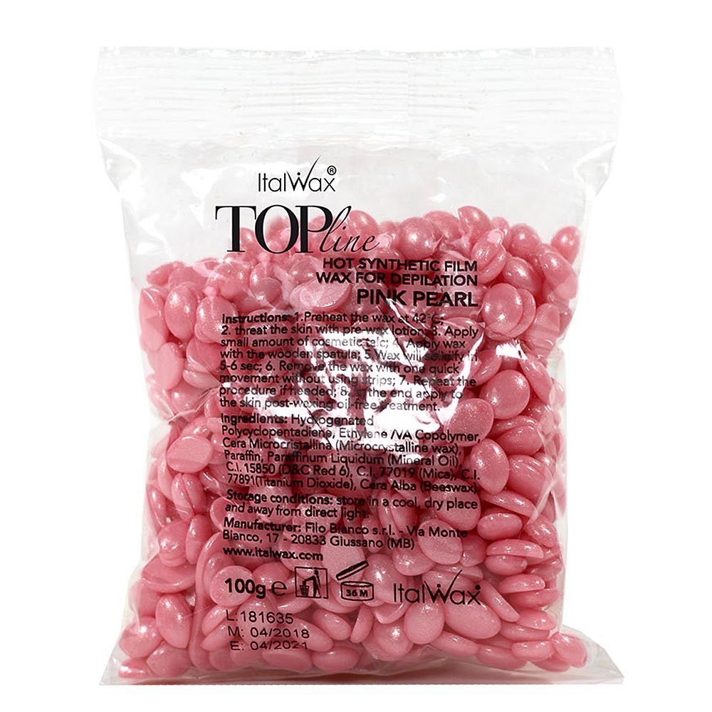 Italwax Körperrasierer Filmwachs Top Line Pink Pearl Italwax Hot Film Wax W günstig online kaufen