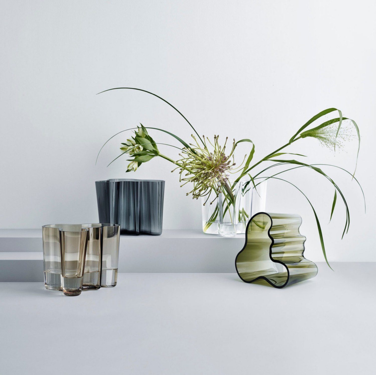IITTALA Dekovase Aalto Moosgrün 16 cm günstig online kaufen
