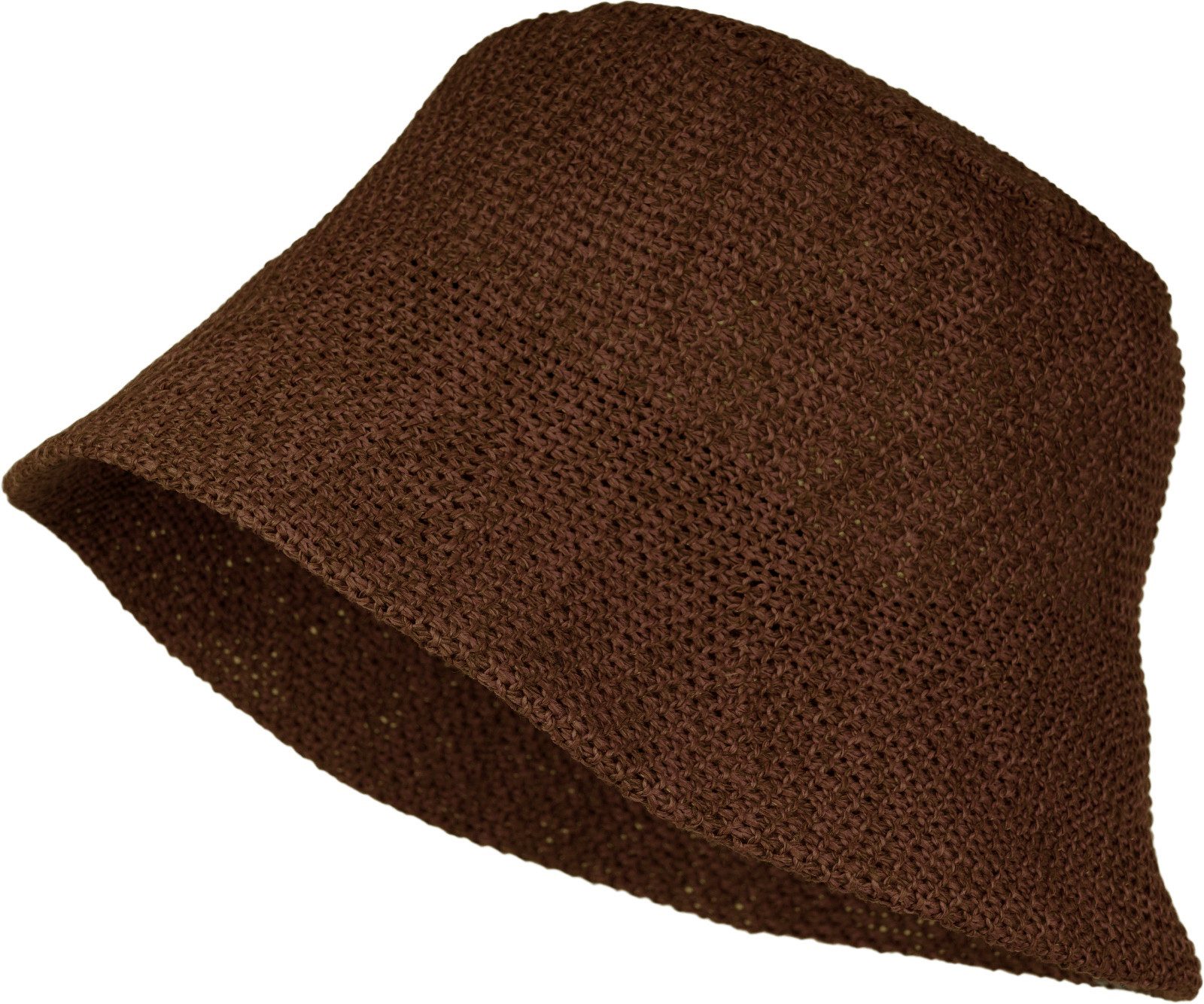 styleBREAKER Fischerhut Fischerhut aus Papierstroh - Knautschhut (1-St)