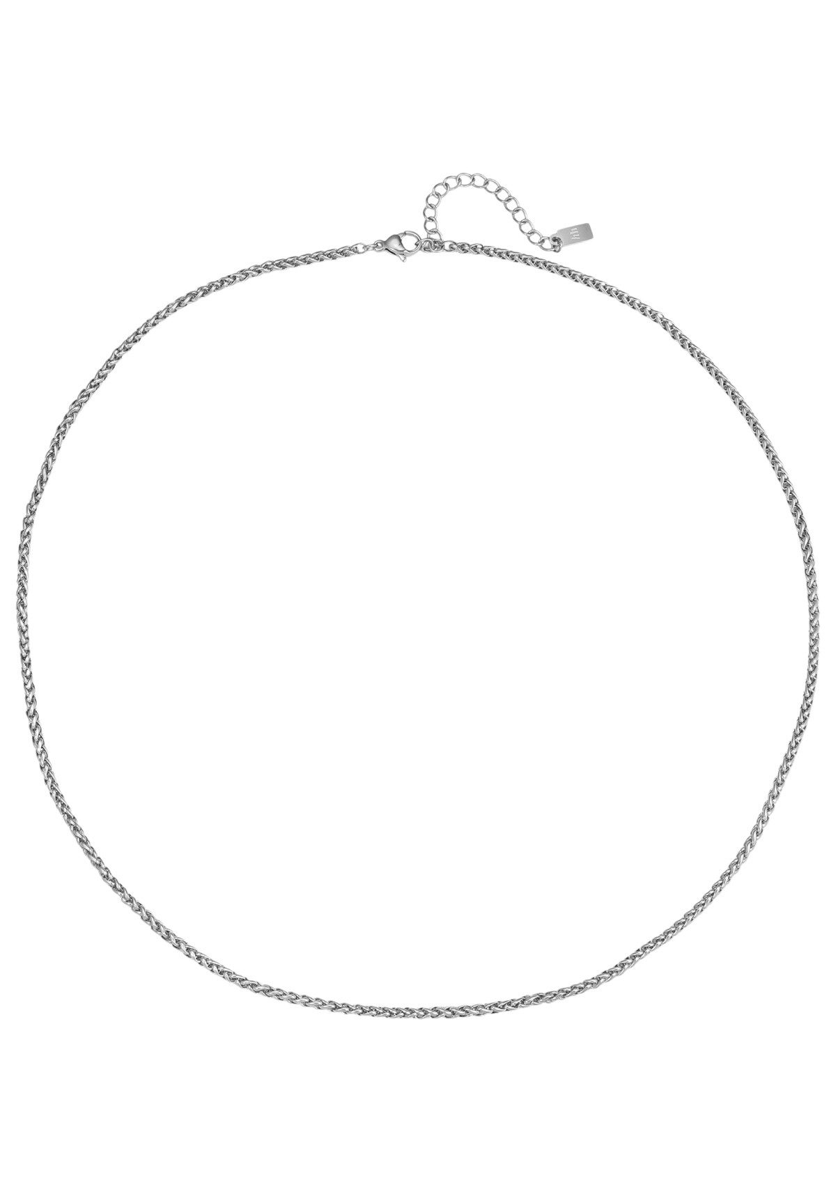 Hey Happiness Gliederkette Weizenkette, Basic Herren Kette, Unisex Kette ohne Anhänger zum Kombinieren, wasserfest