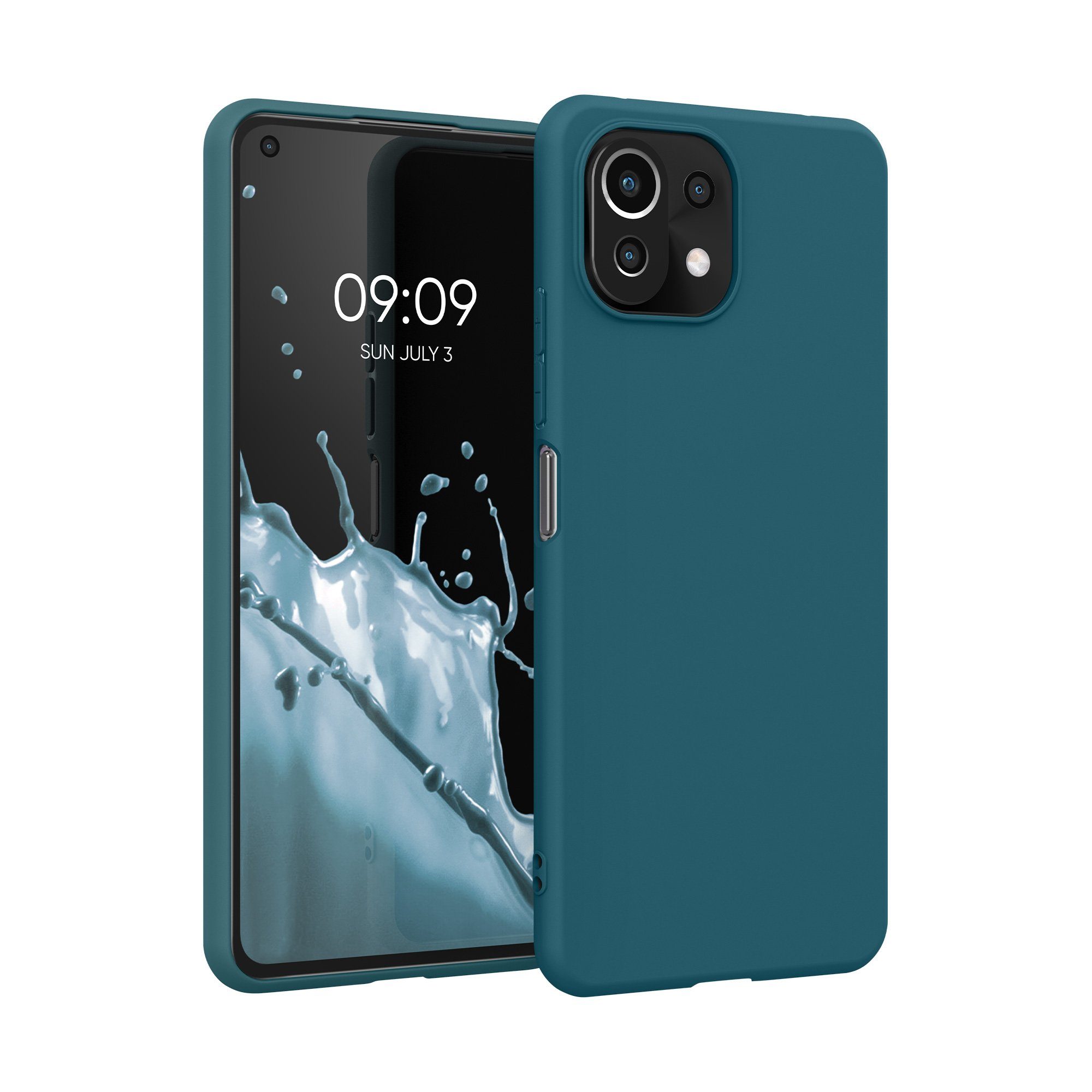 kwmobile Handyhülle Hülle für Xiaomi 11 Lite (5G) NE / Mi 11 Lite (5G), Hülle Silikon - Soft Handyhülle - Handy Case Cover