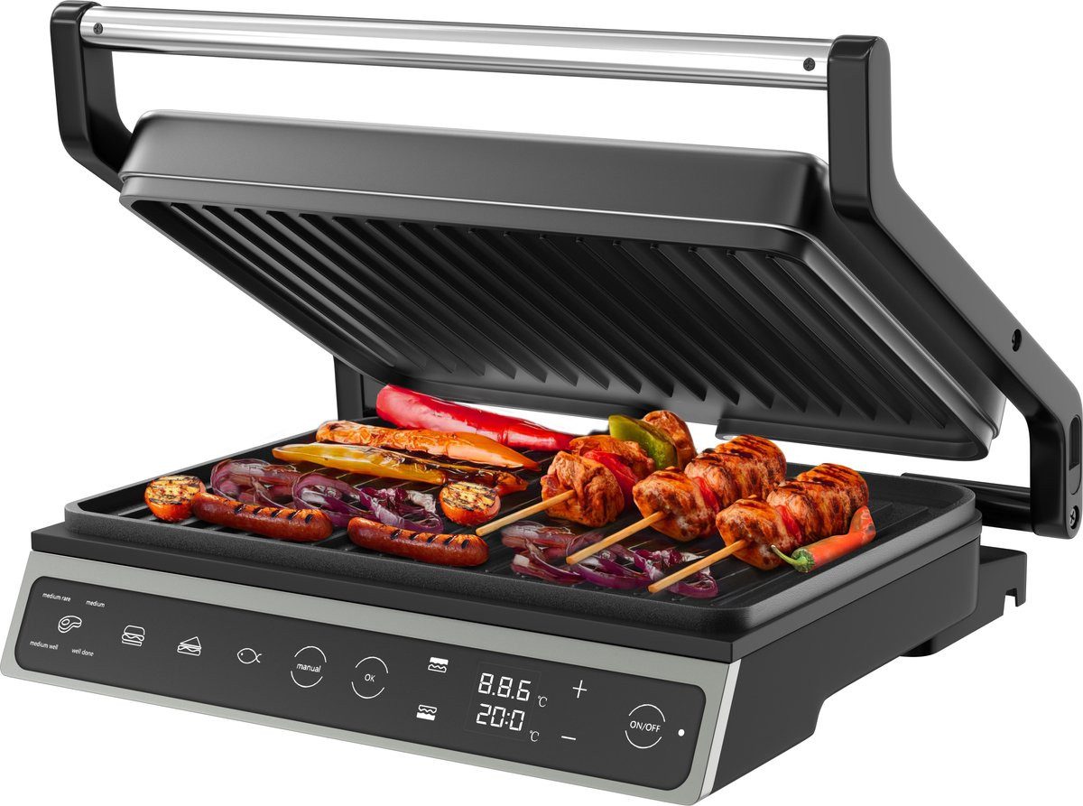Olvy Kontaktgrill Olvy Kontaktgrill, 1800W, Elektrogrill Sandwichmaker